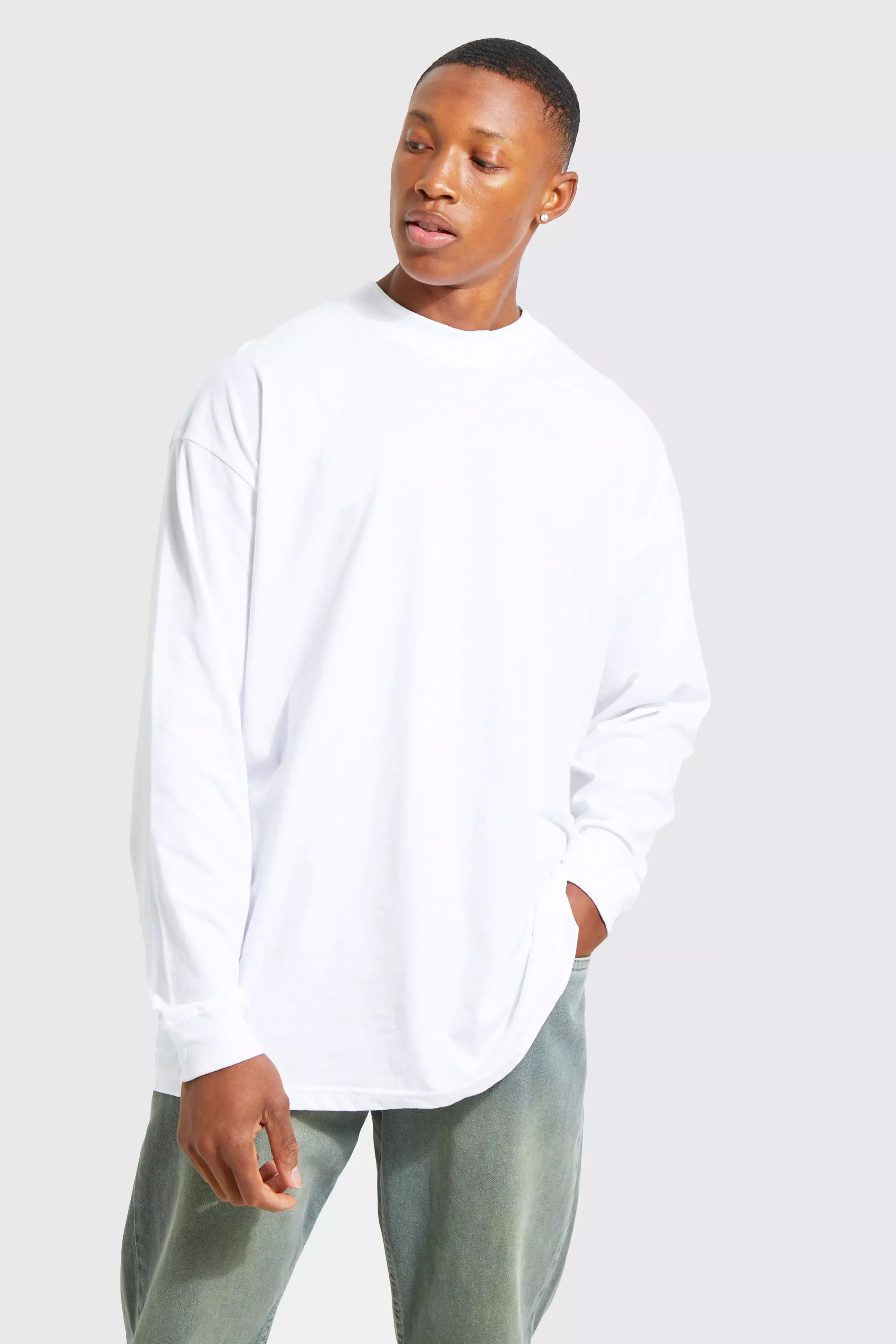 Tee shirt oversize manche longue on sale