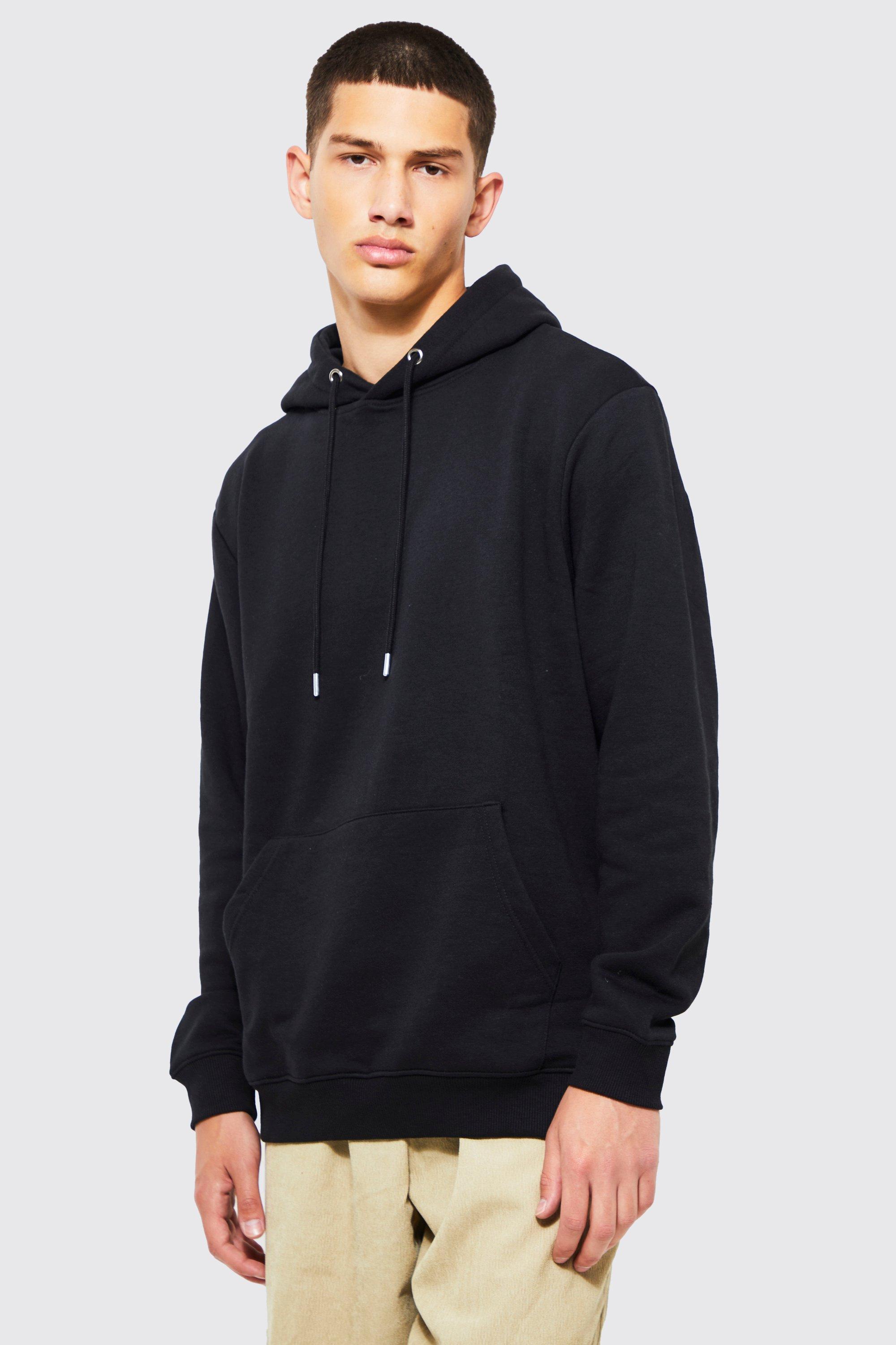 Weekday oversized hoodie in black