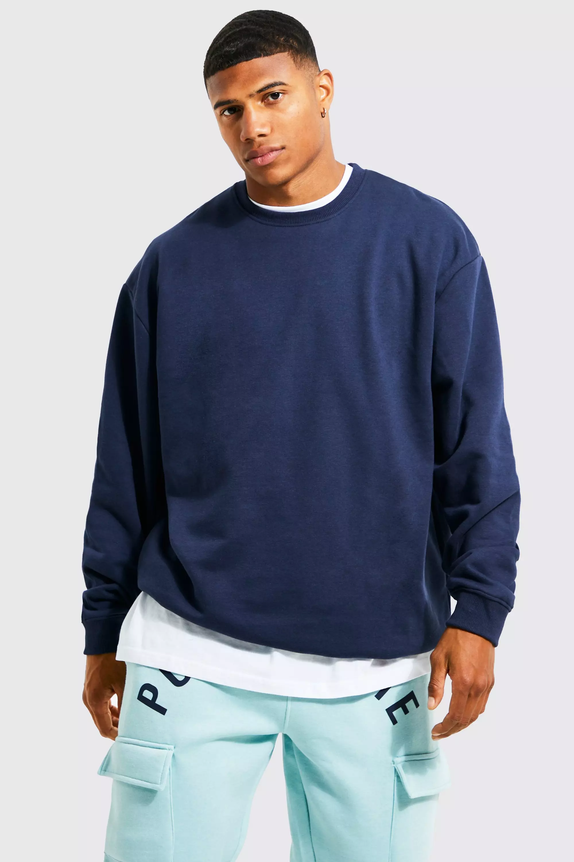 Oversized Sweatshirt boohooMAN USA