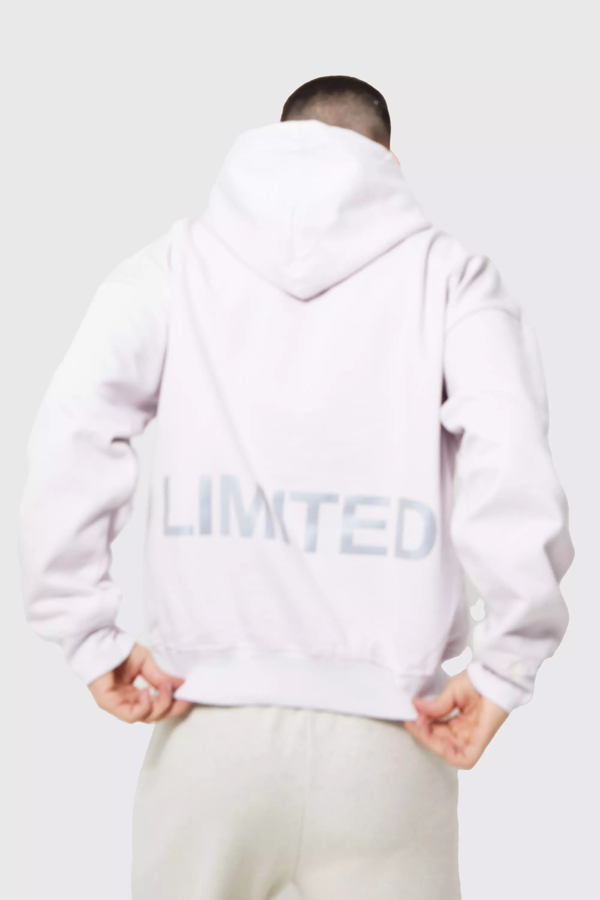 Lilac Oversized Limited Heavyweight Hoodie alternative image