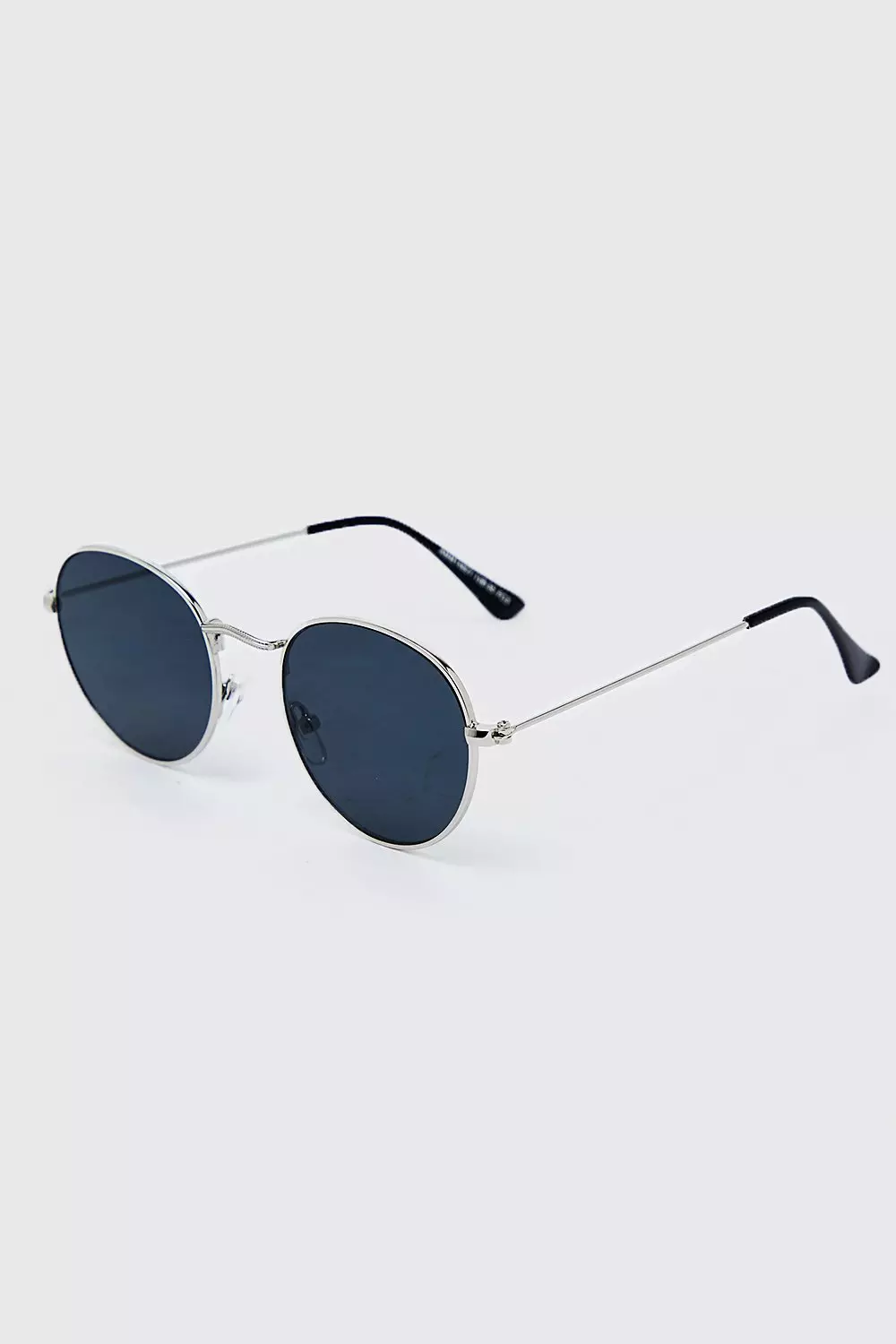 Runde Sonnenbrille aus Metall, Gold alternatives Bild