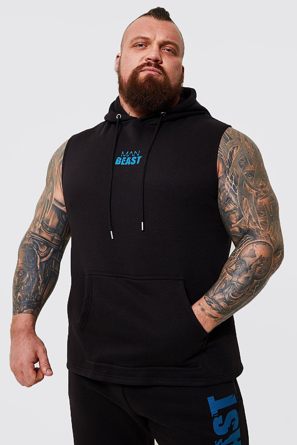 Eddie hall 2024 sleeveless hoodie