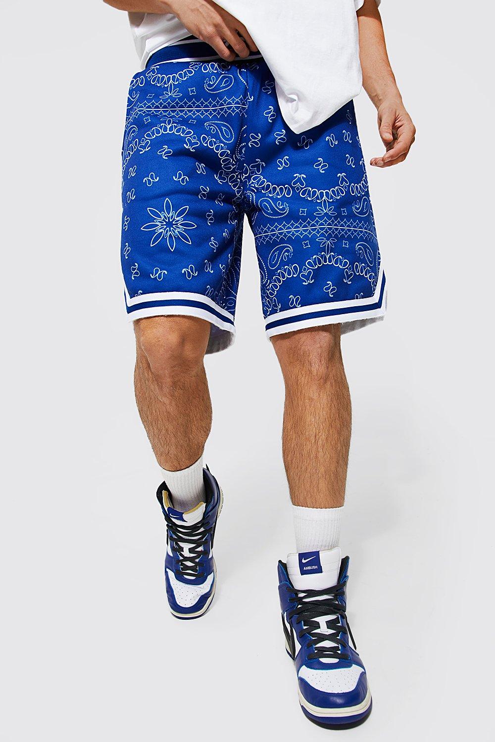 Bandana Shorts Blue