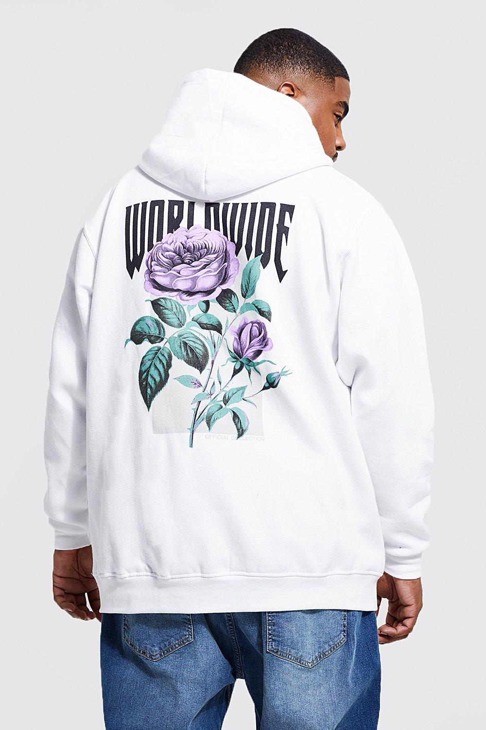 Primitive bloom deals white hoodie