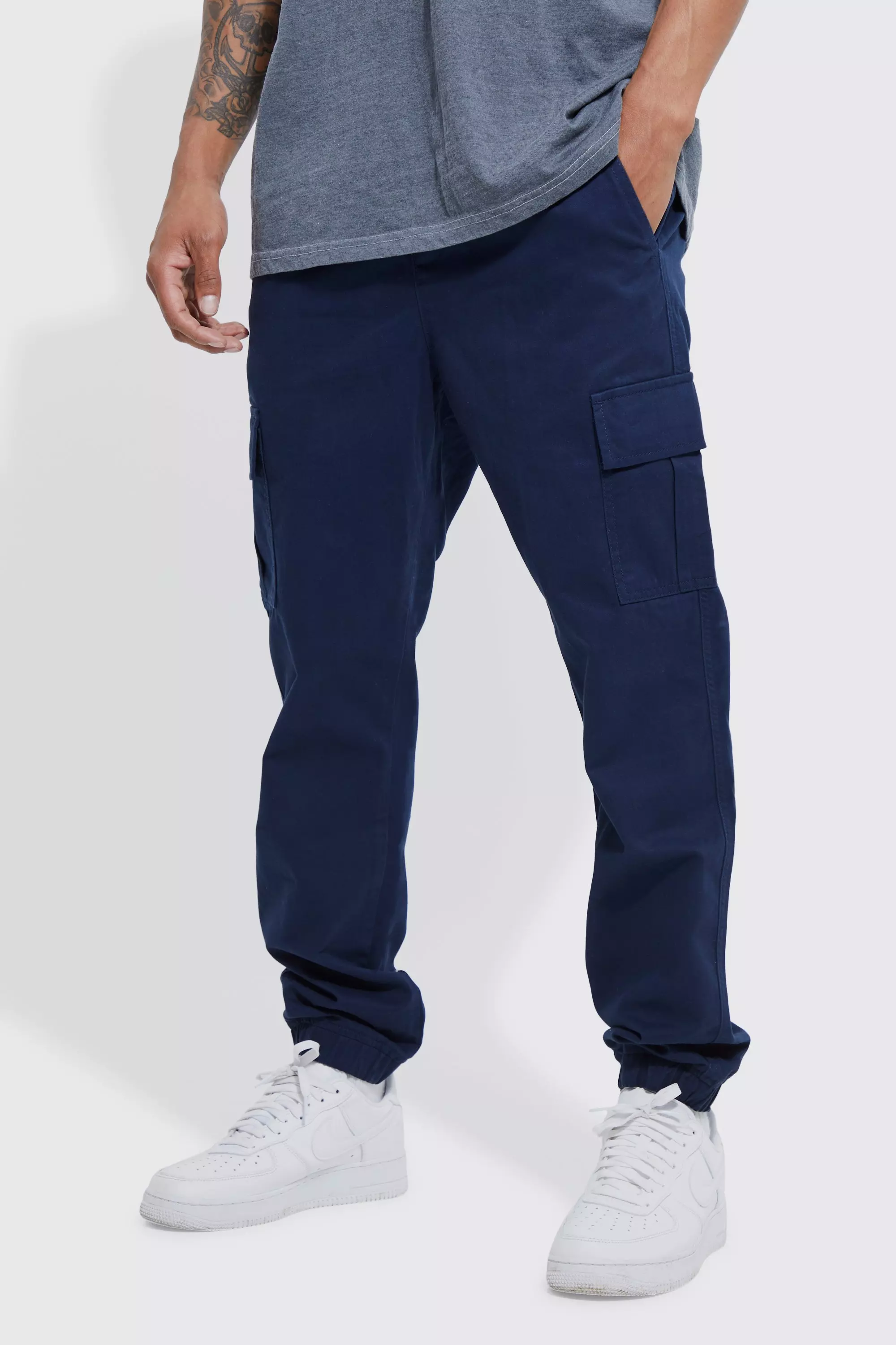 Styling Navy Blue Cargos from @s_gents Which fit are you rocking? #me, Cargos