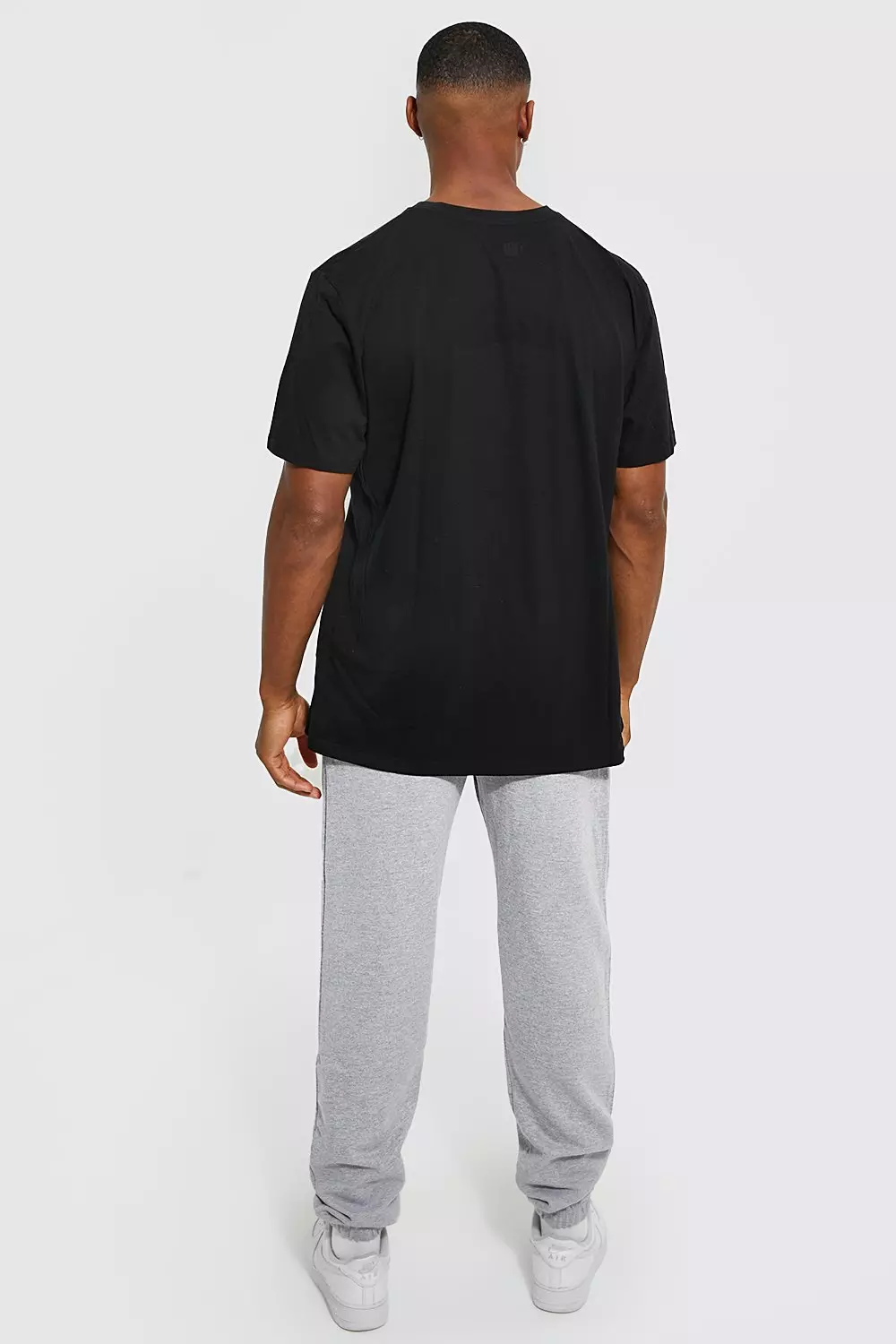 Oversize T-Shirt mit Printiertem Muhammad Ali Print, Black alternatives Bild
