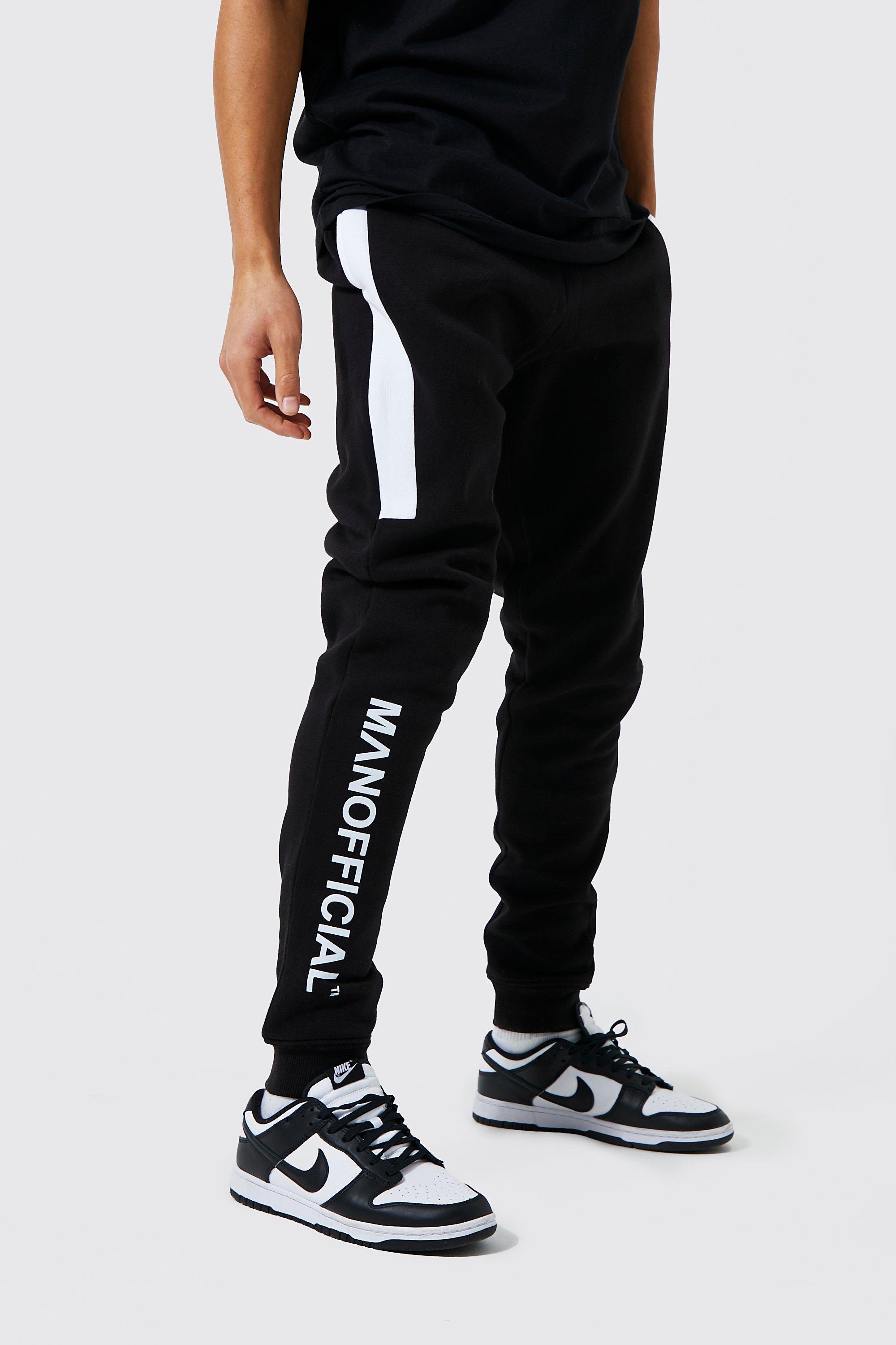 boohooman tall joggers