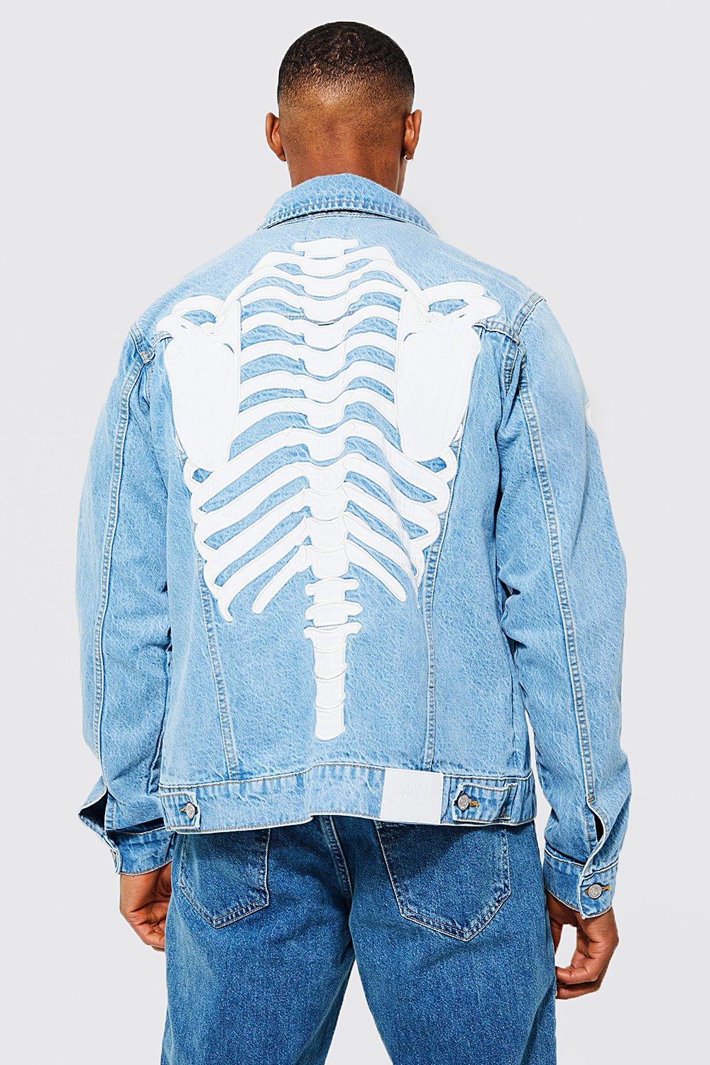 Mens Jackets Men'S Male Slim American Flag Embroidered Ripped Jean  Jacket Trendy Letters Birds Distressed Denim Top Coat OuterwearMens From  Insightlook, $46.51