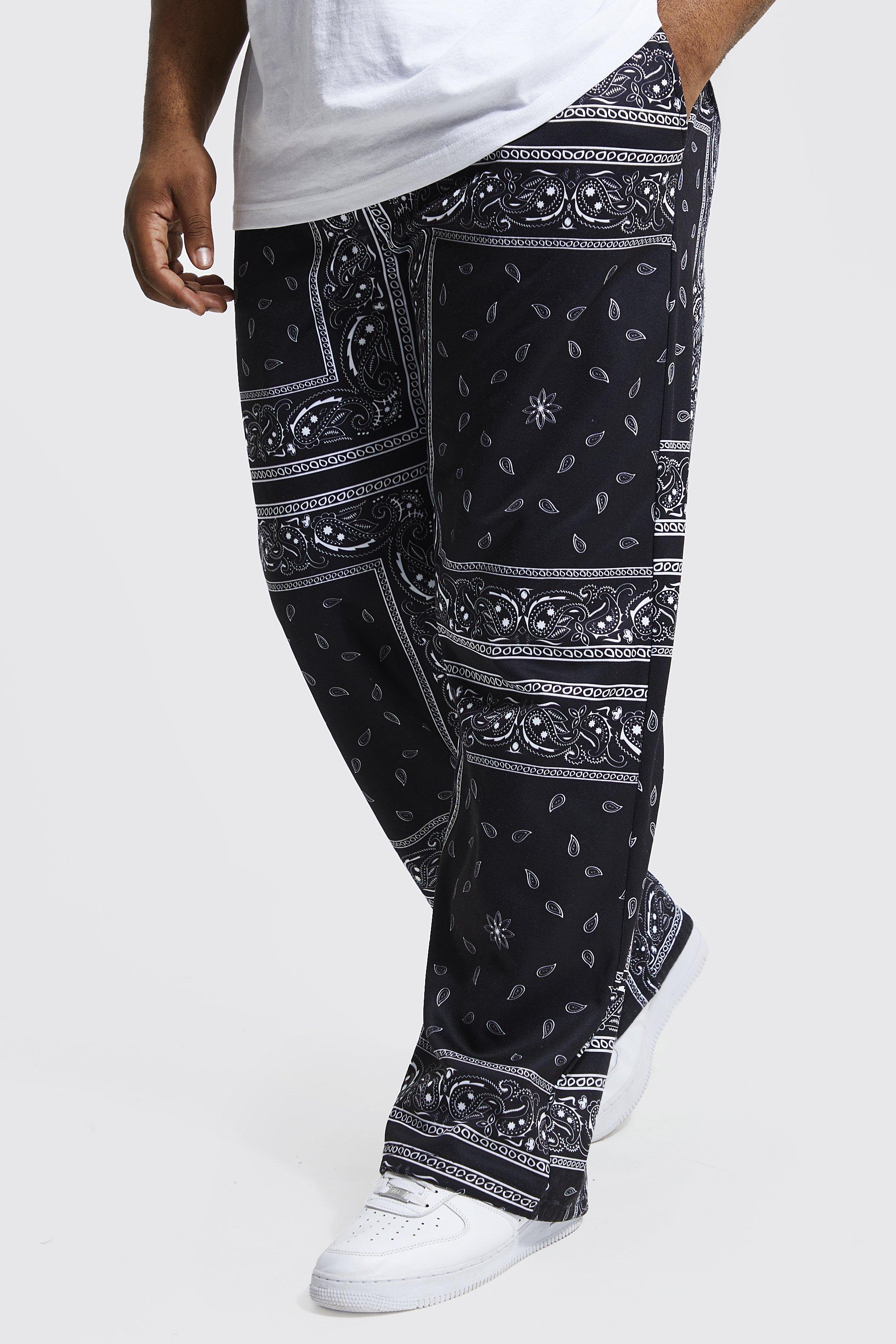 Black sales bandana joggers