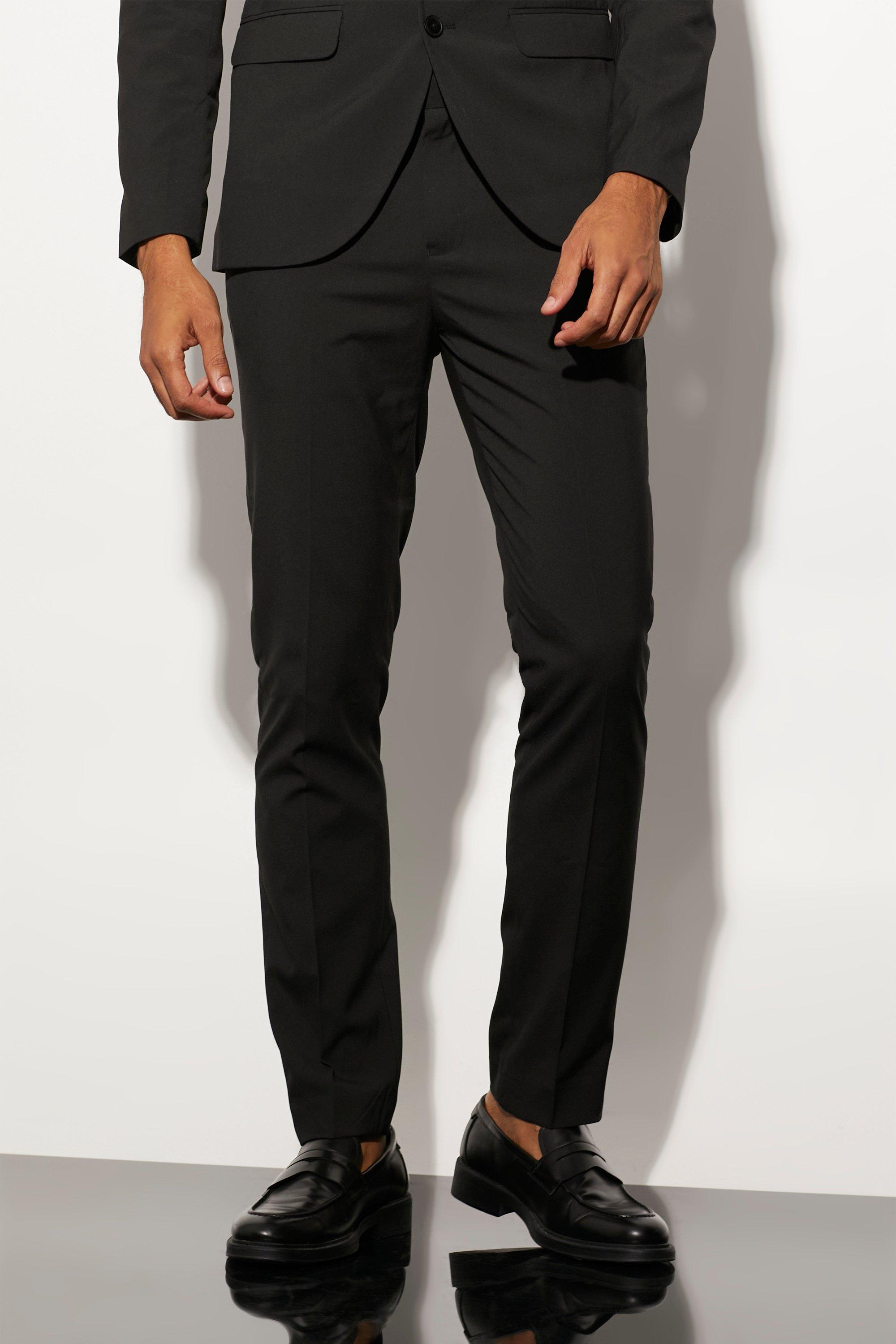 Sean Alexander Grey Performance Stretch Dress Pants For Men