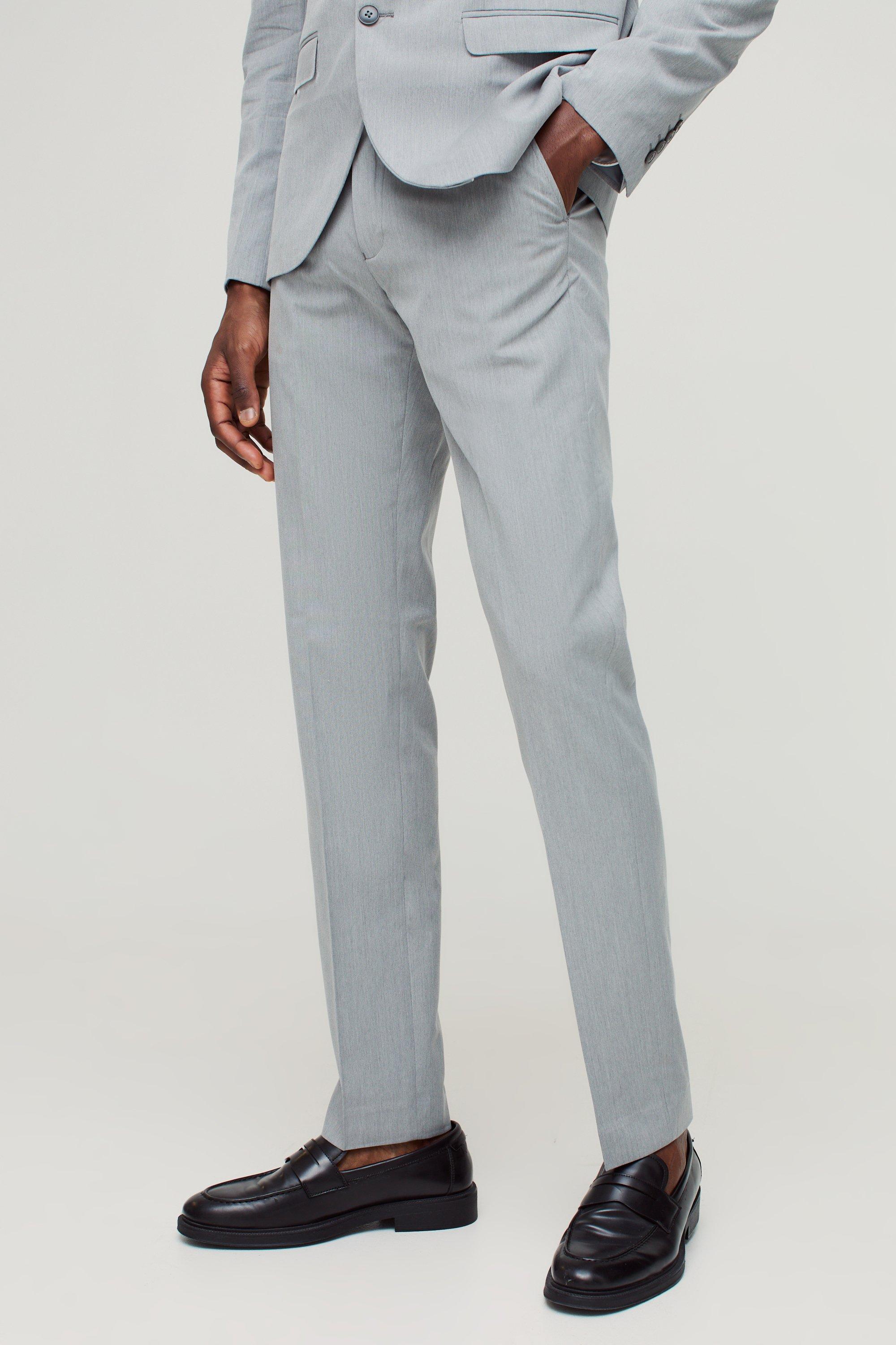 Grey Suit Pants