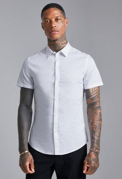 Mens Shirts | Button Down & Formal Shirts | boohooMAN
