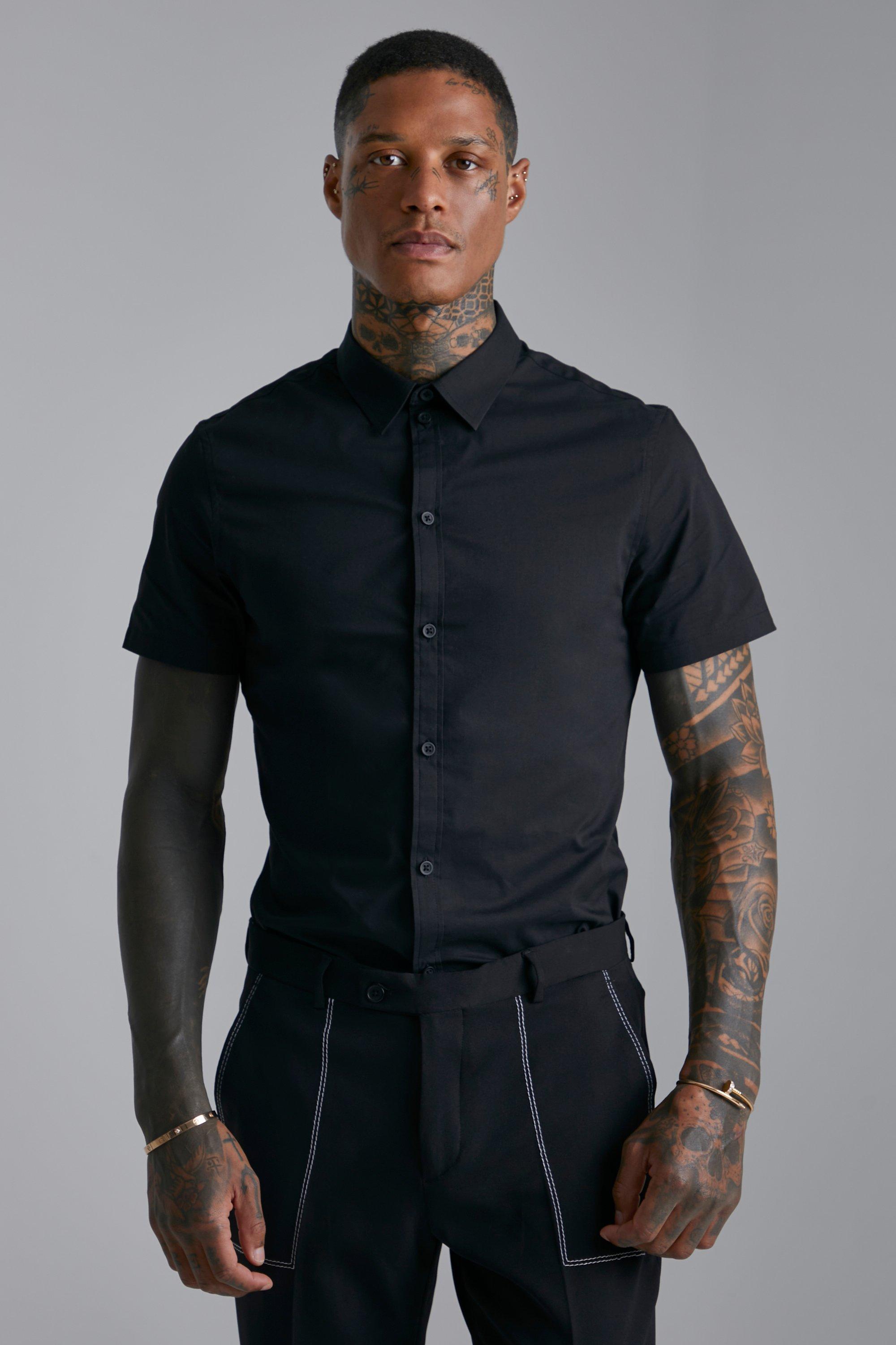 Chemise boohooman hot sale