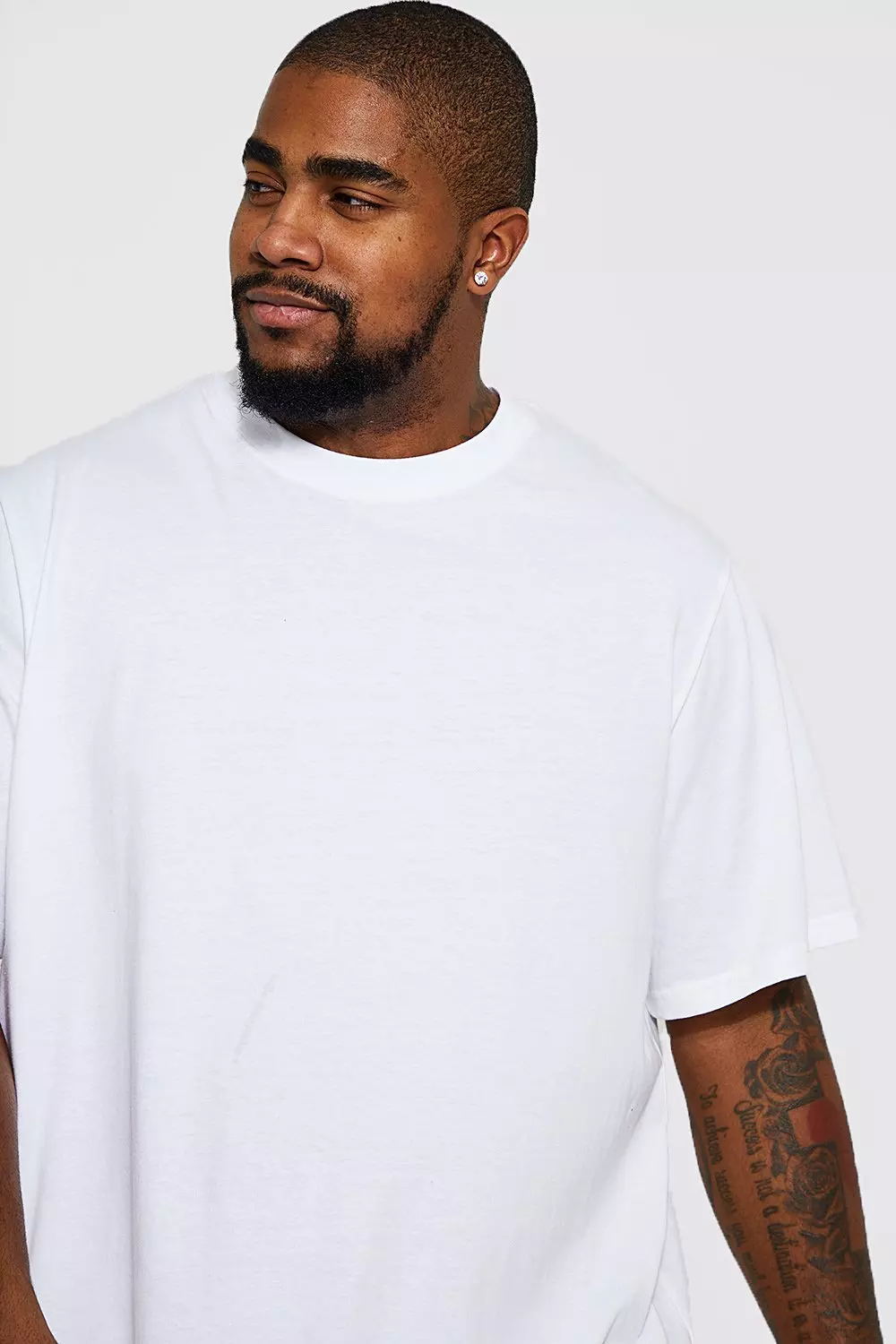 Plus T-Shirt aus REEL Baumwolle, White alternatives Bild