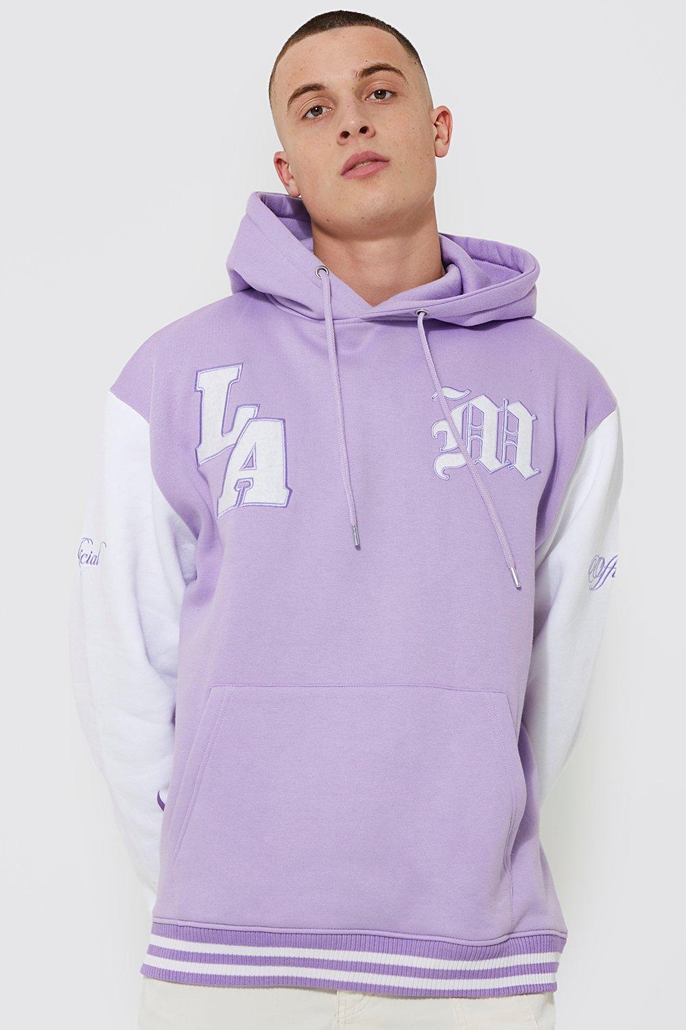 Ph1LzA - Embroidered Signature - Varsity Full-Zip Hoodie