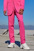 Pink Slim Suit Pants