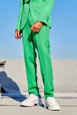 Lime Skinny Suit Trousers