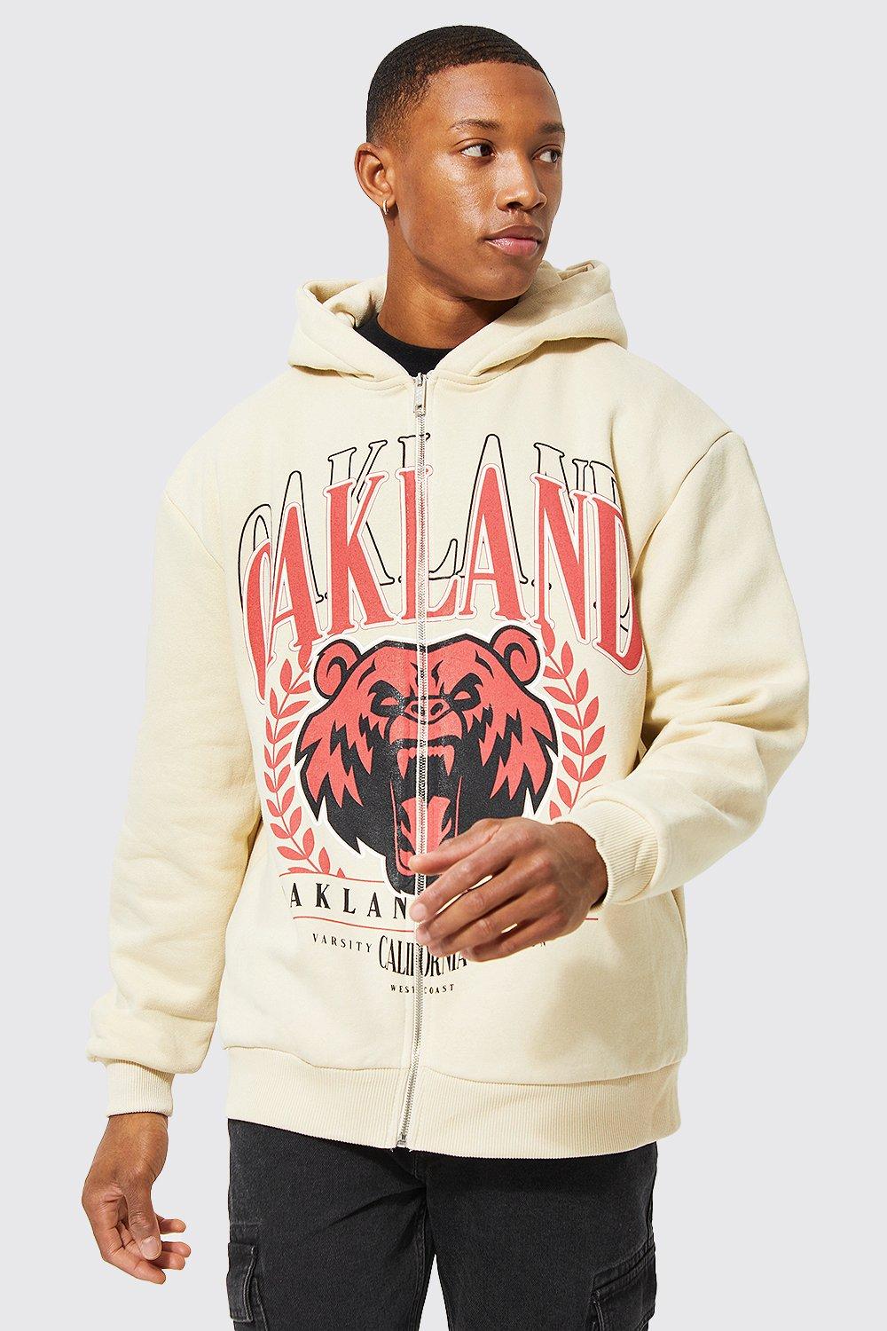 Los Angeles Bear Print Hoodie