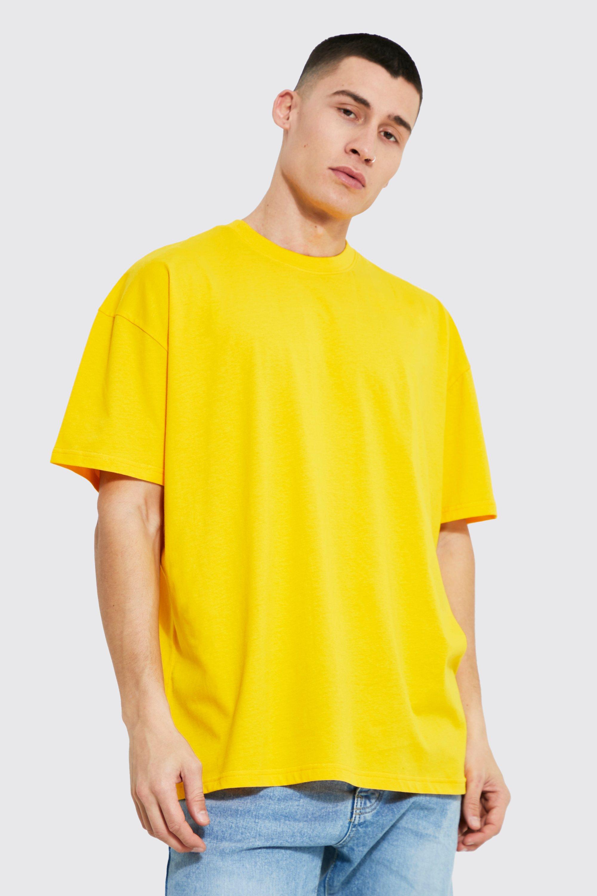 boohooMAN Men's Oversized Crew Neck T-Shirt