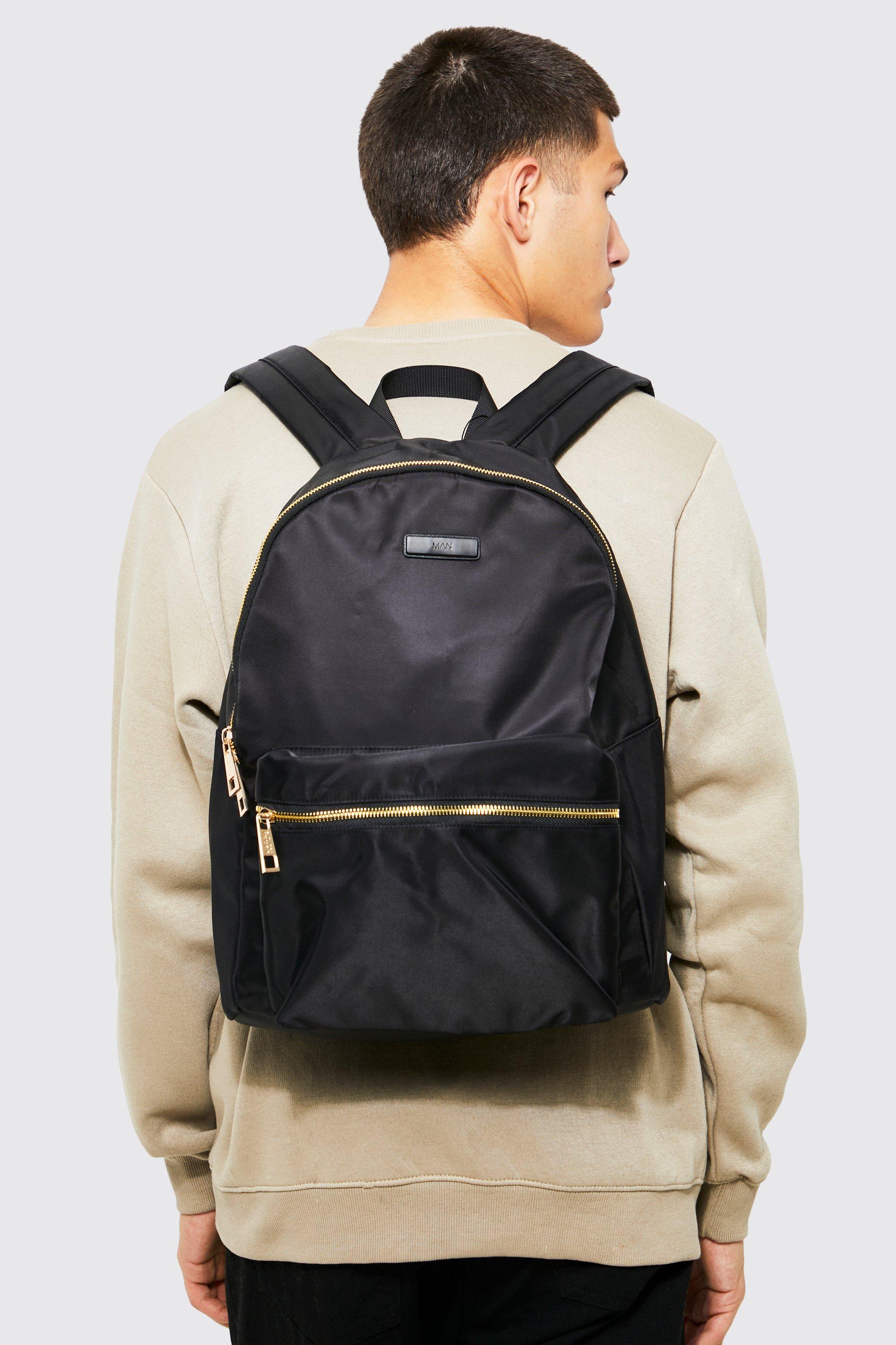 Boohooman backpack discount