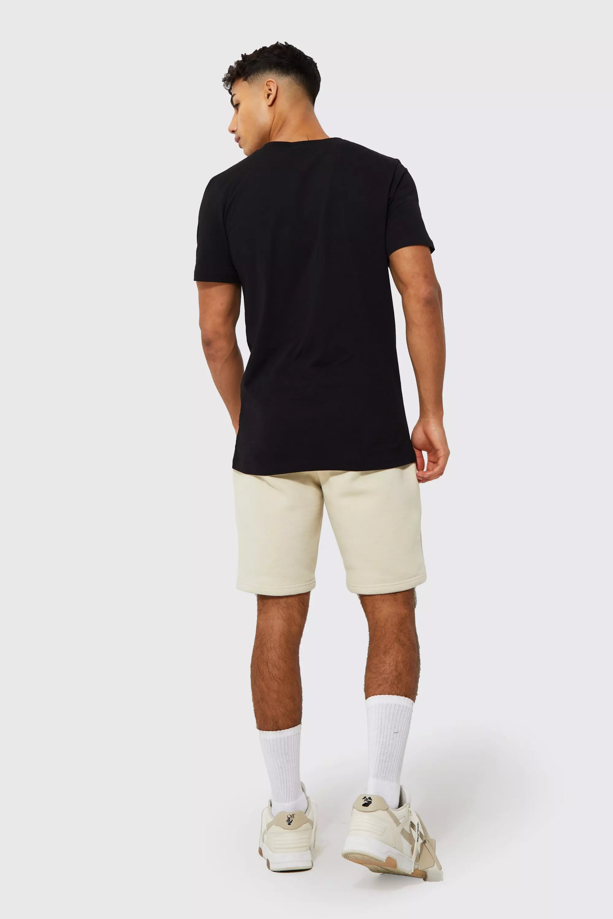 Stone Limited Edition Slim Fit Mid Sweat Short alternative image
