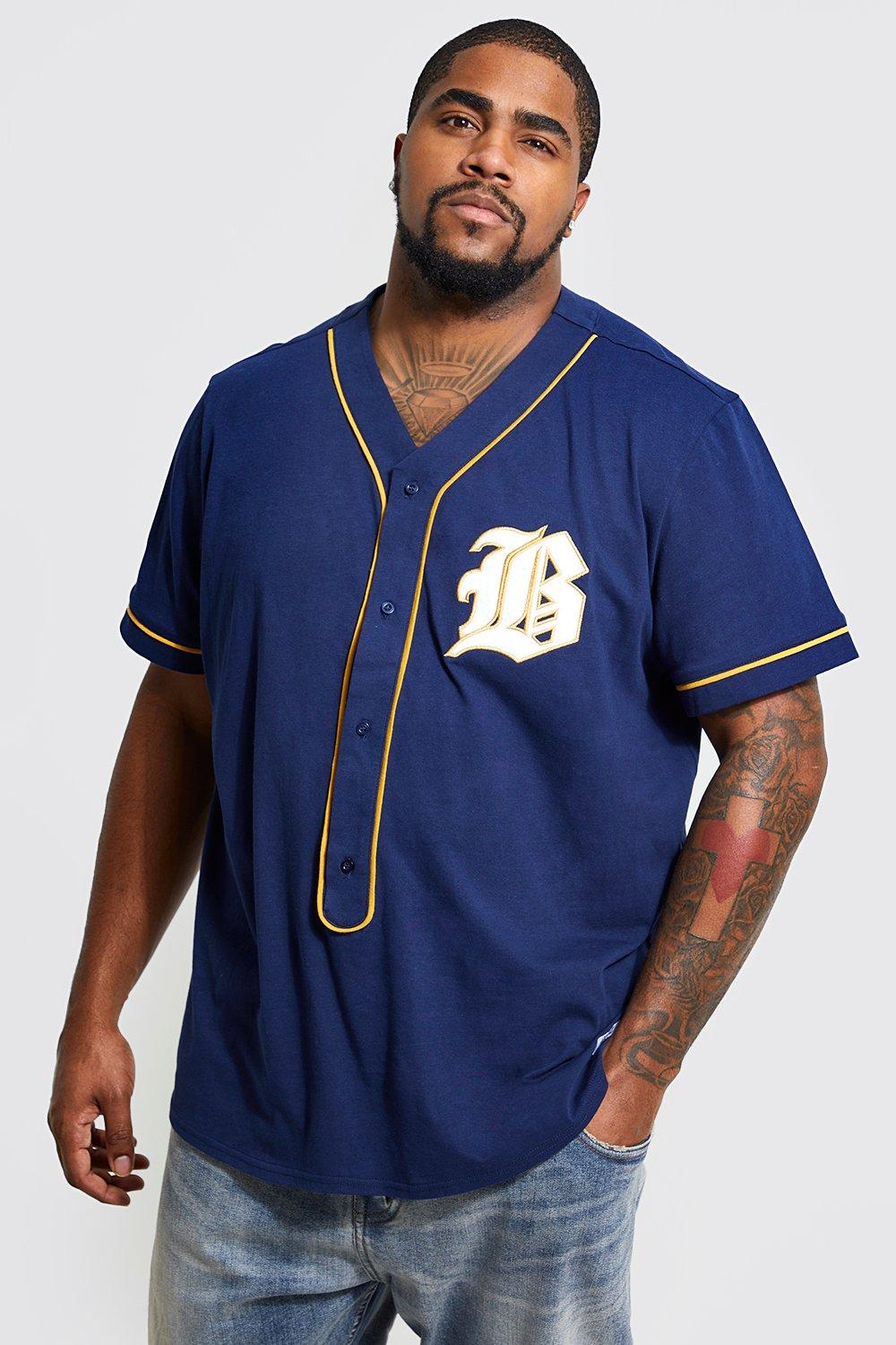 Baseball Jersey - Navy Blue