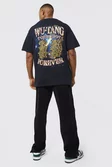 Oversized Wu-tang License T-shirt | boohooMAN USA Oversized Wu-tang License T-shirt | boohooMAN USA