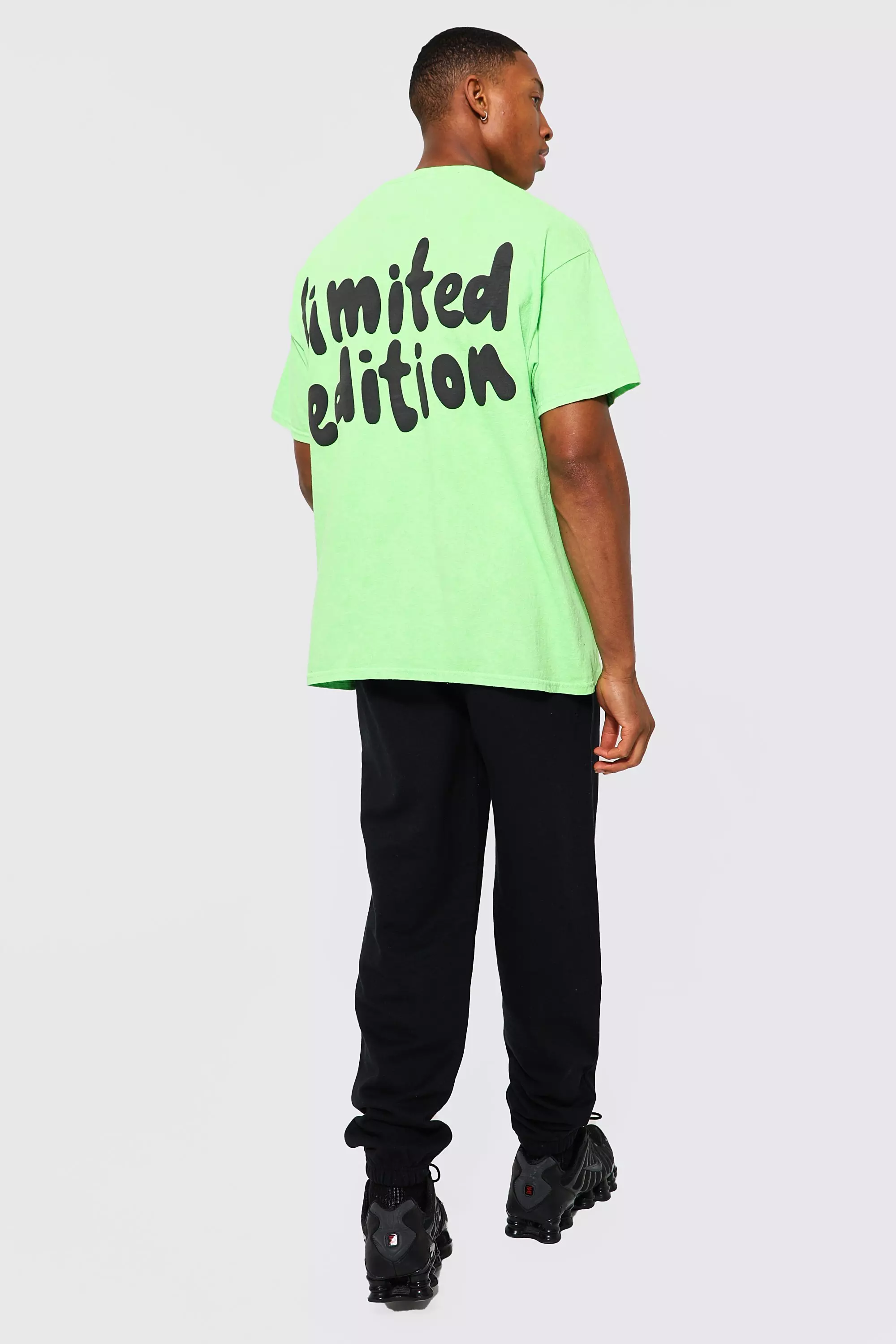 Black Limited Paint Splatter Jogger alternative image