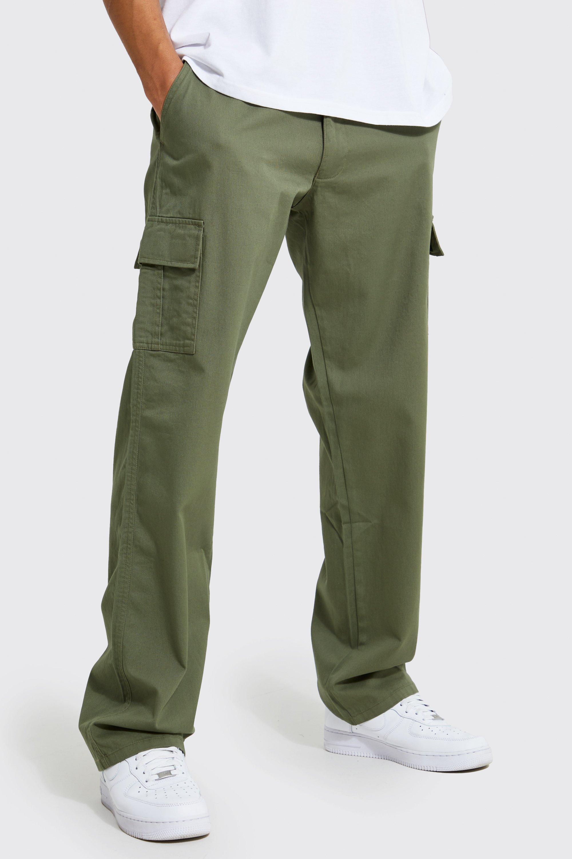 Tall Relaxed Fit Cargo Pants | boohooMAN USA