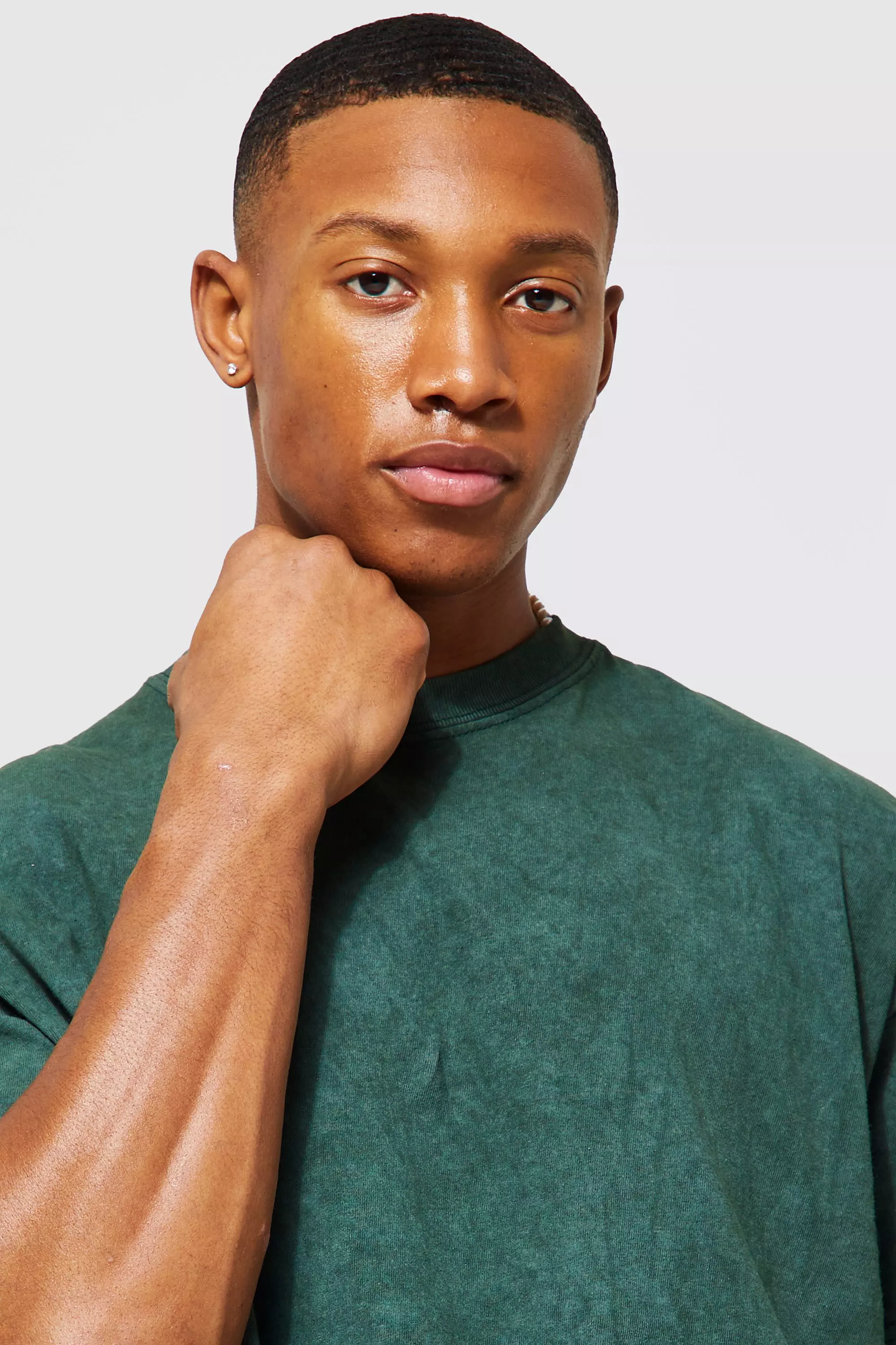 Oversized Limited Edition Acid Wash T-shirt | boohooMAN USA