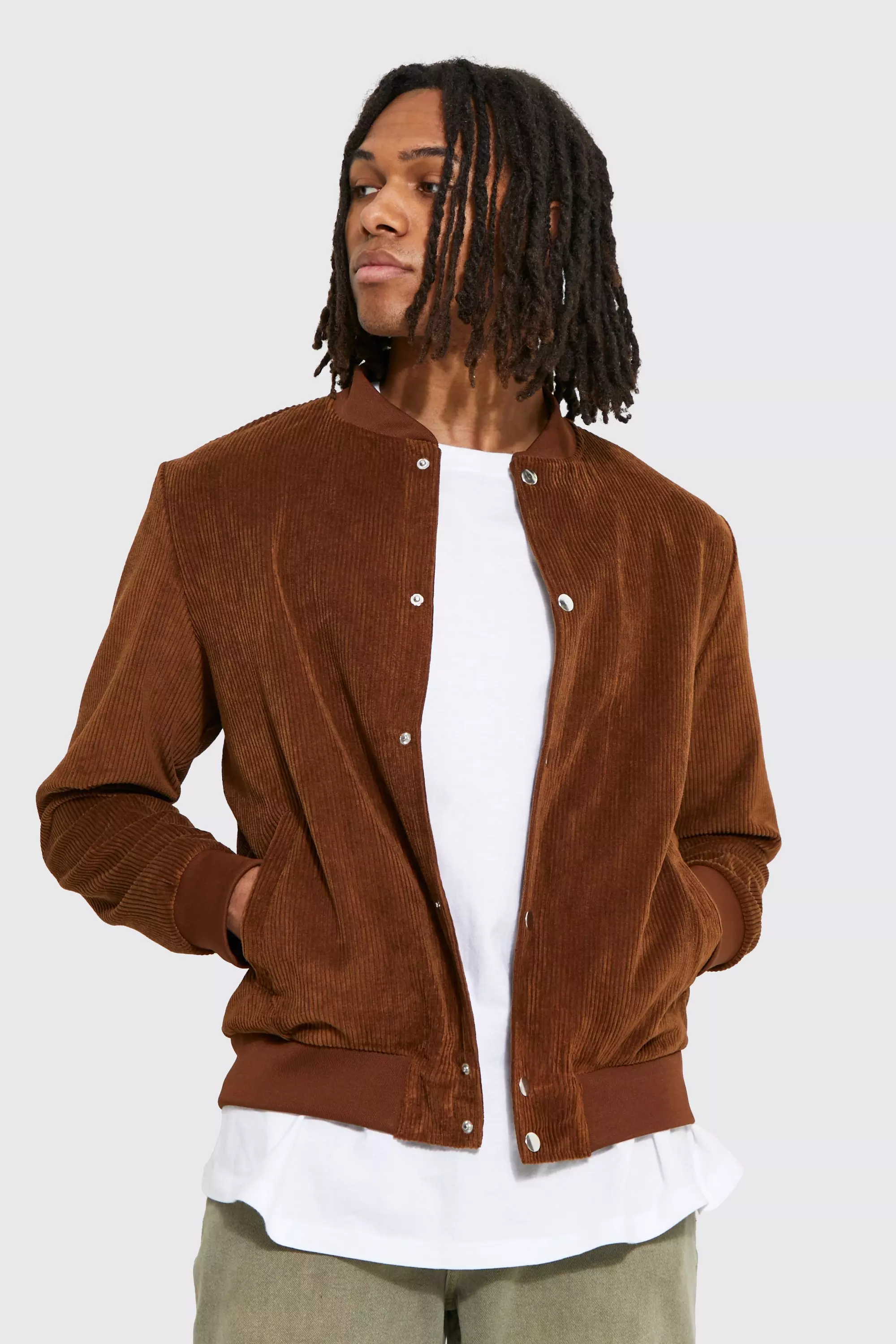 Cord bomber jacket clearance
