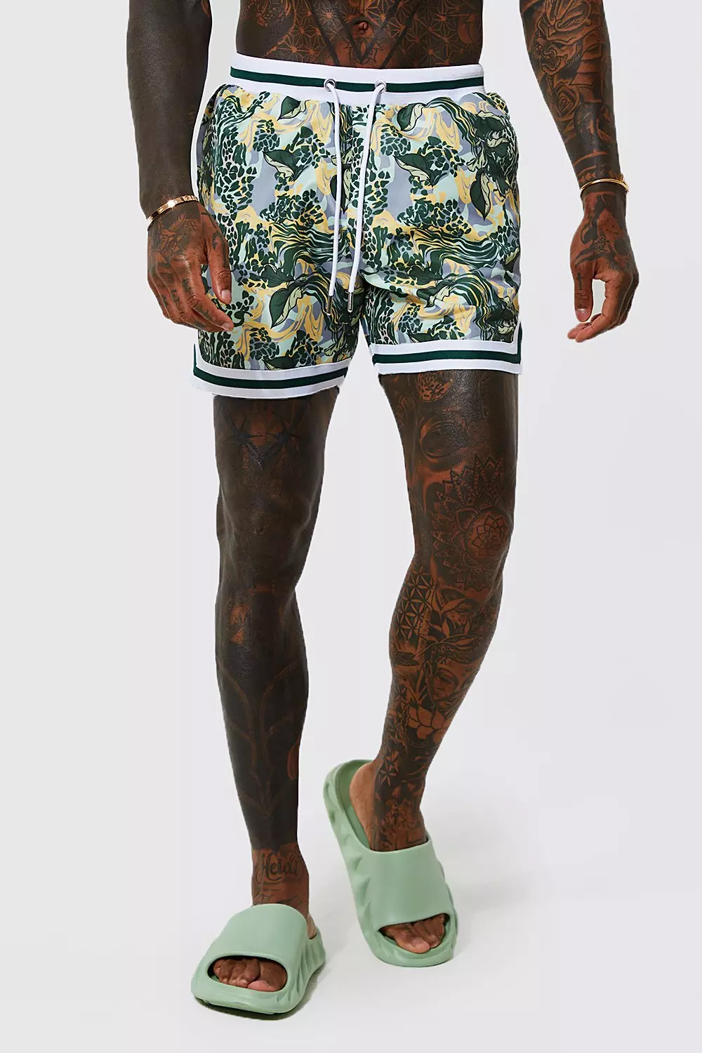Basketball swim trunks hotsell