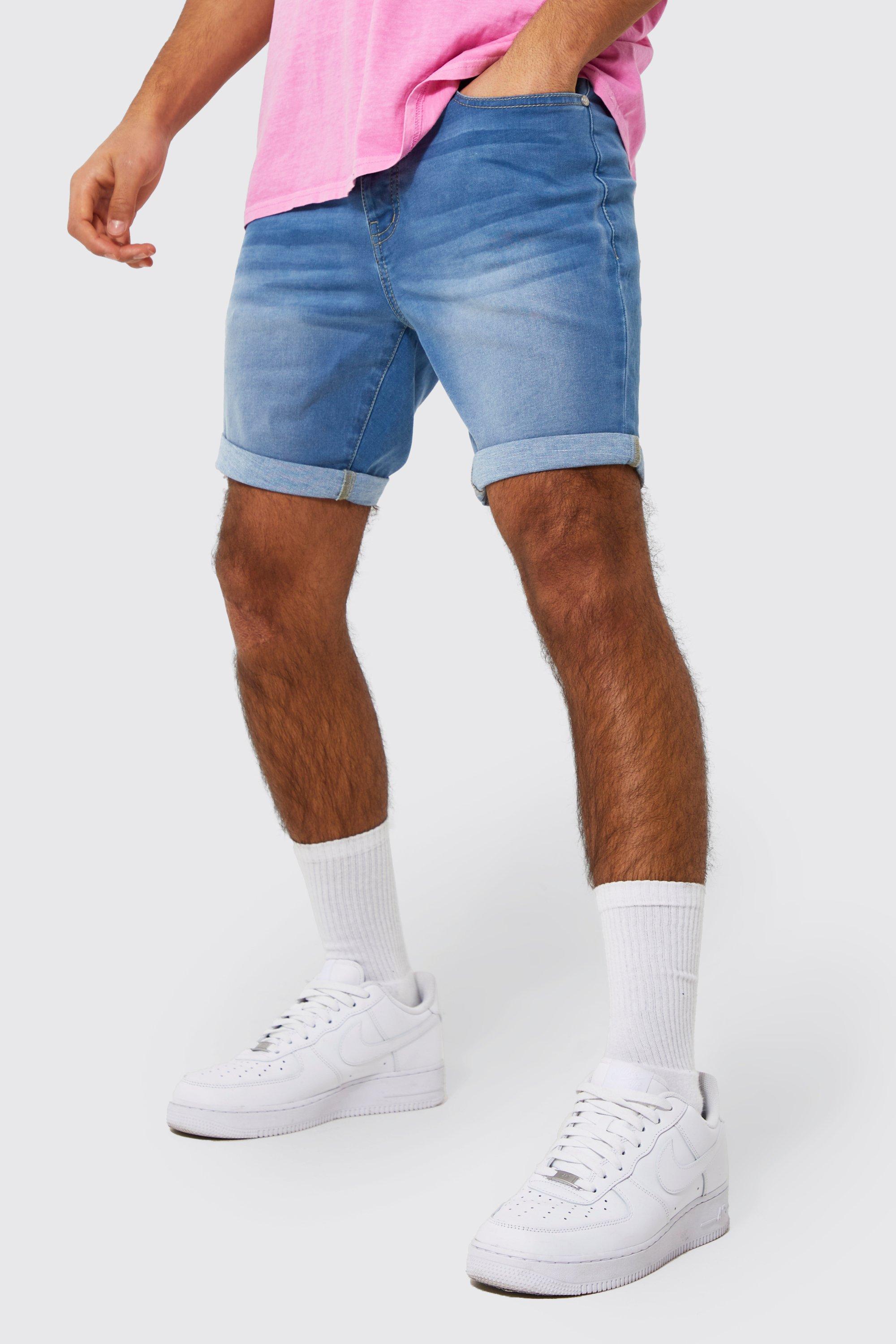 Men's Slim denim shorts