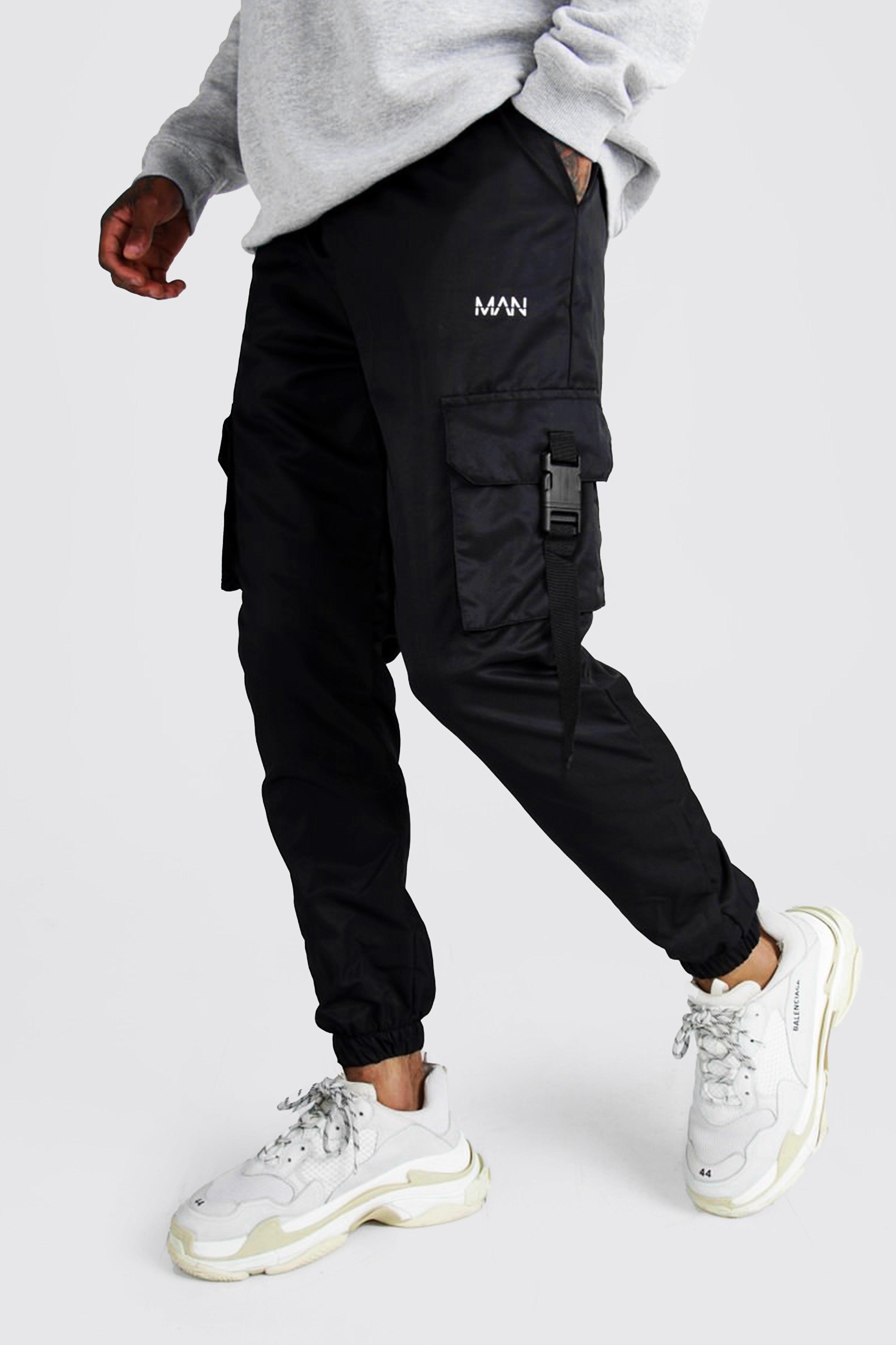 Boohooman store jogger trousers