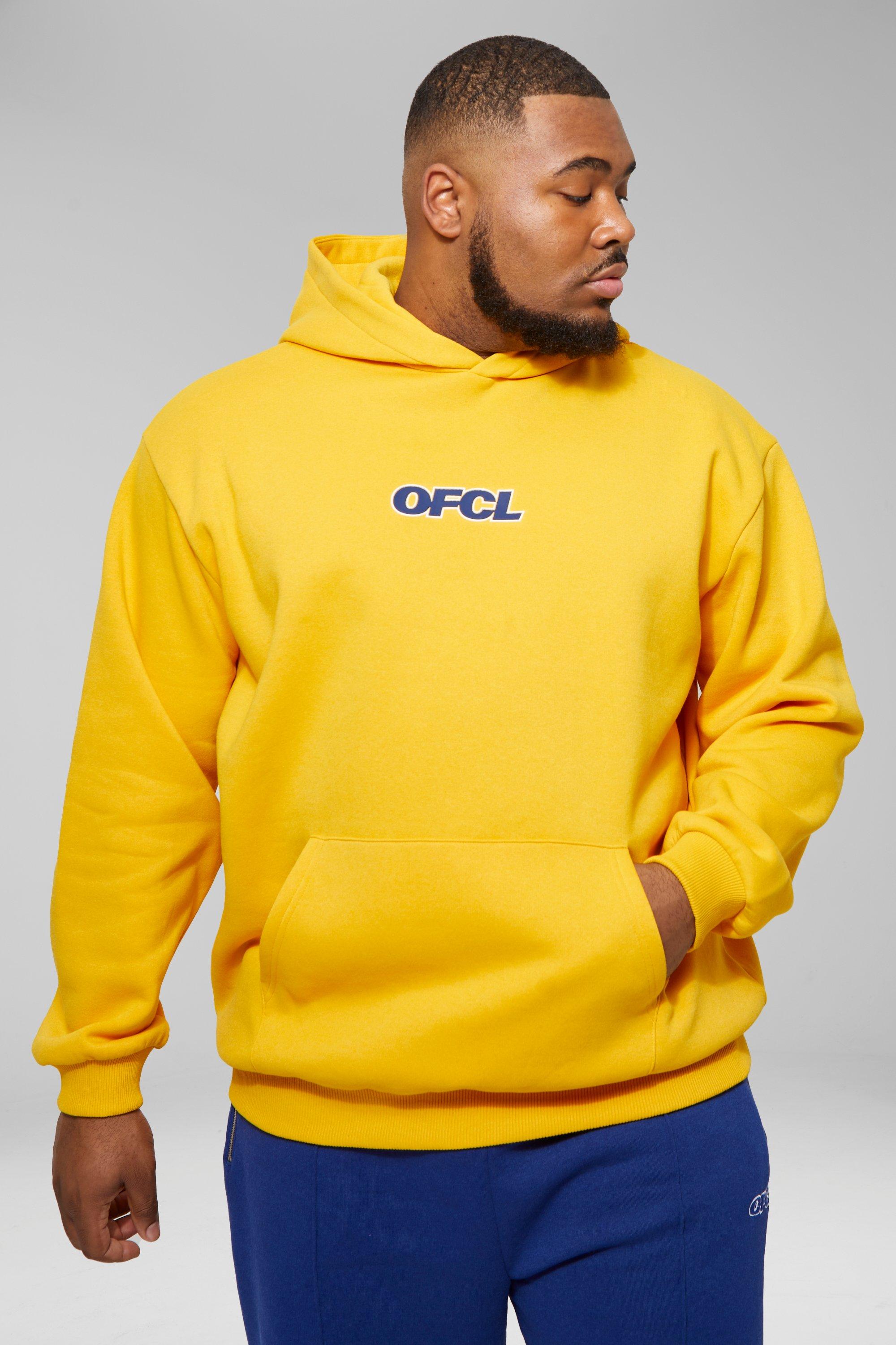 Plus Loose Fit Ofcl Hoodie boohooMAN USA