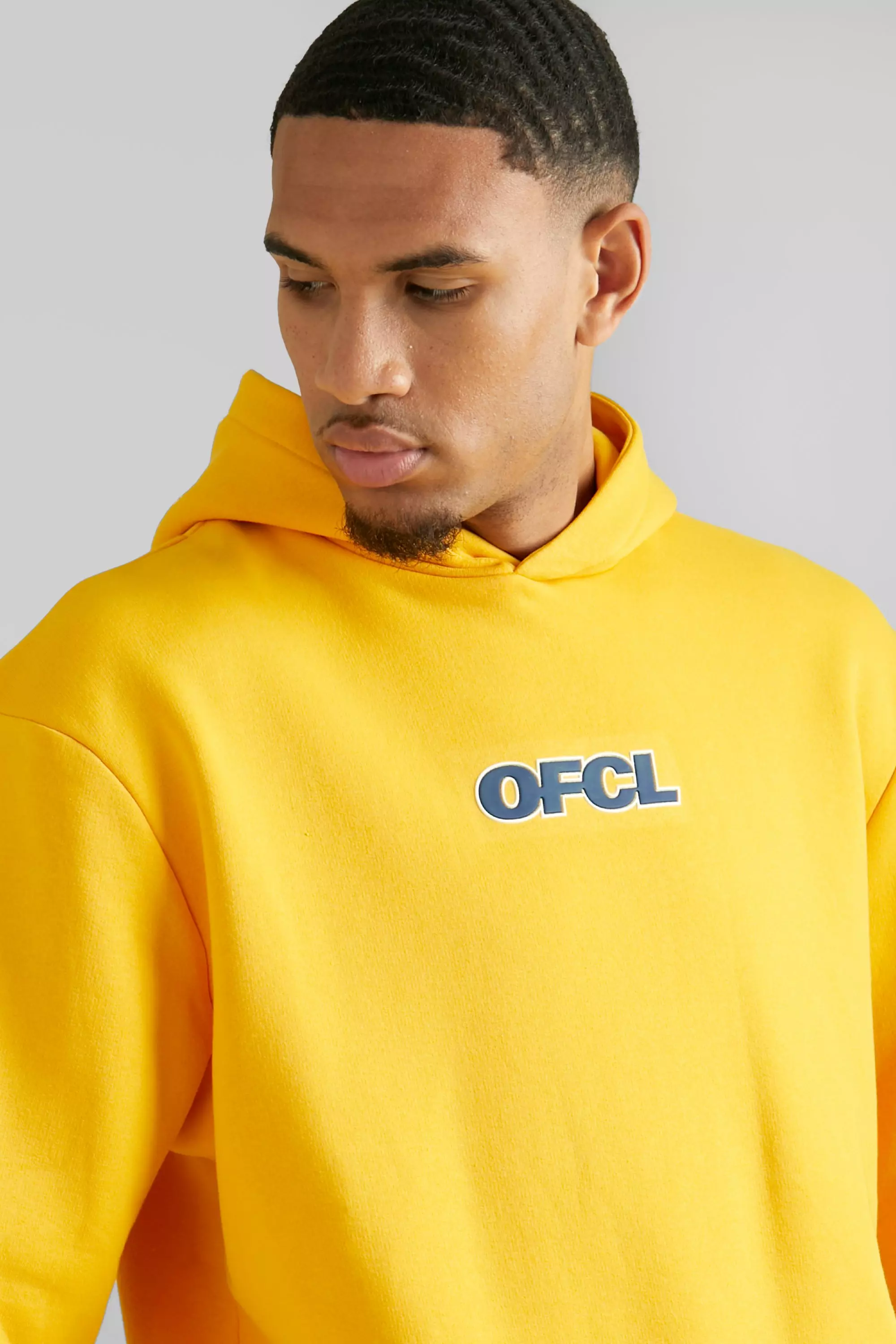 Tall Oversized Ofcl Hoodie | boohooMAN USA