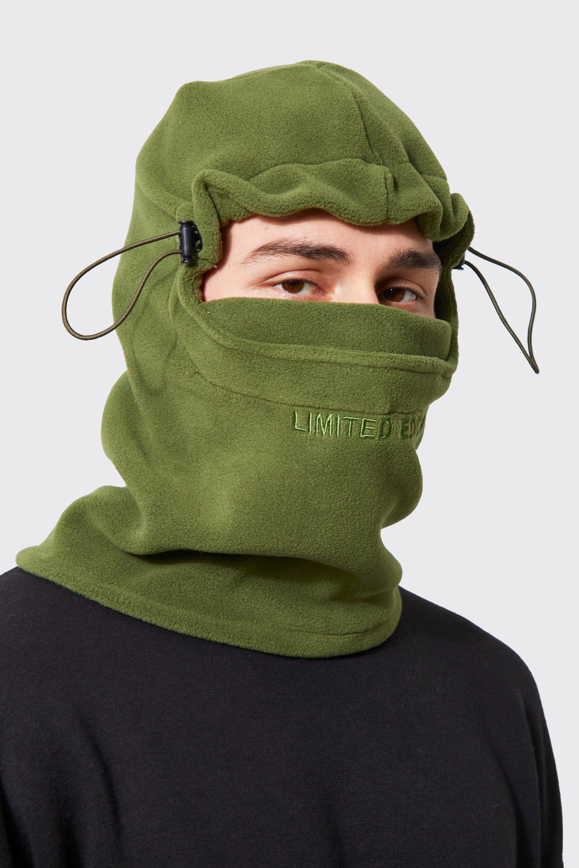 Limited Edition Polar Fleece Balaclava | boohooMAN USA