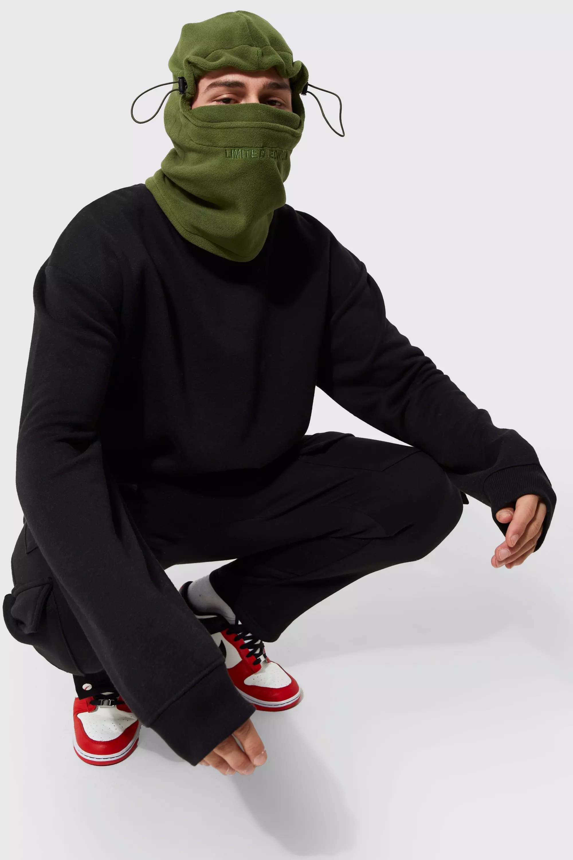 Khaki Limited Edition Polar Fleece Balaclava alternative image