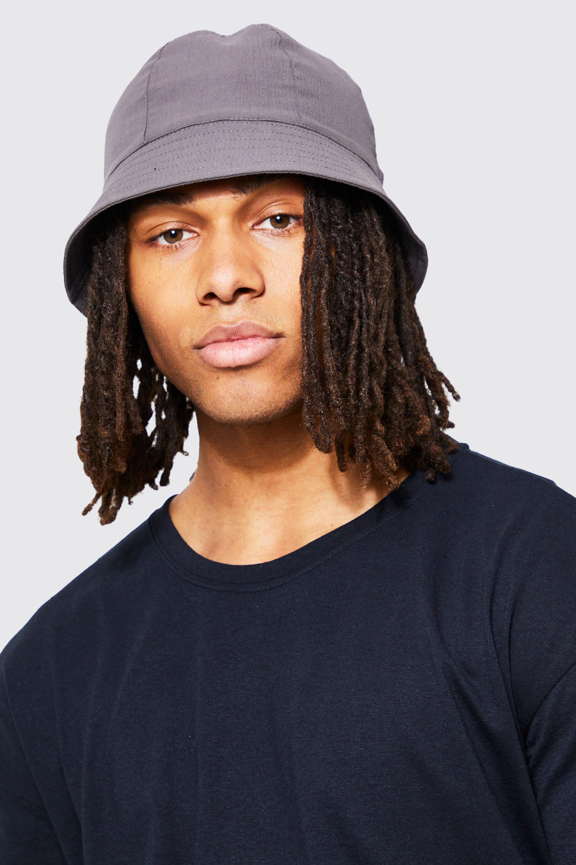 Crinkle Textured Dome Bucket Hat