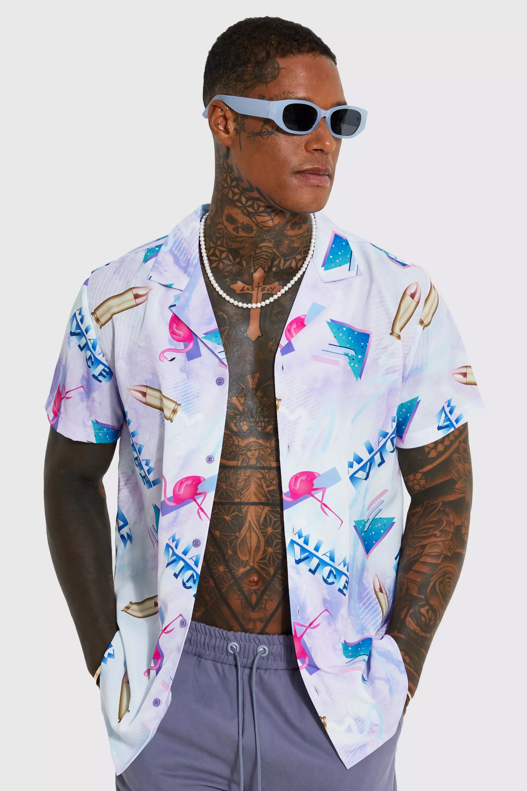 Miami vice style shirt hotsell