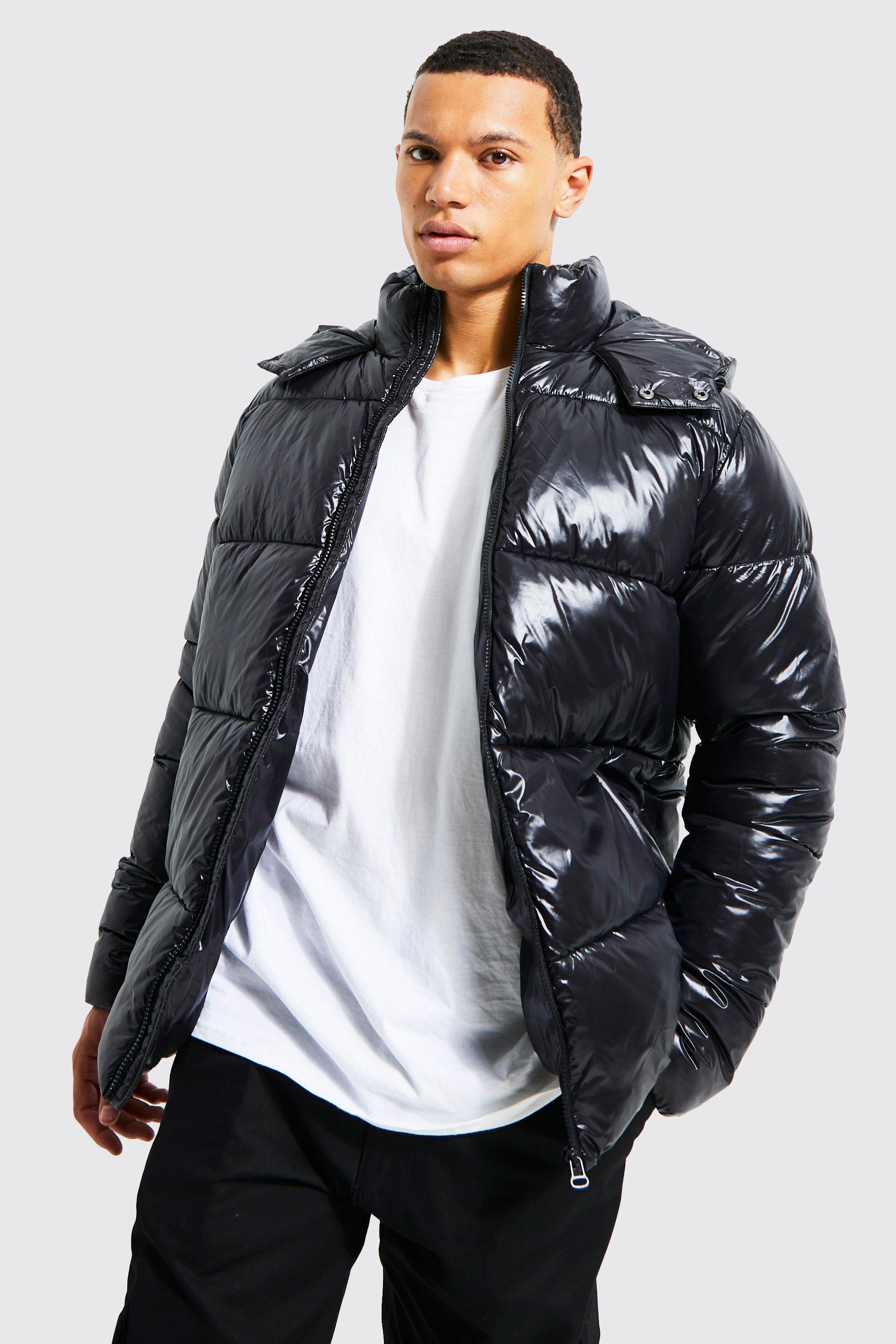 Boohooman cheap puffer jacket