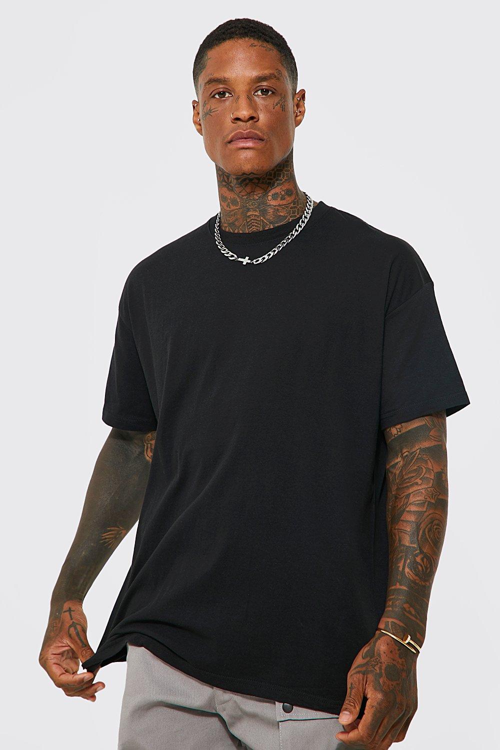 Oversized Crew Neck T-shirt | boohooMAN USA