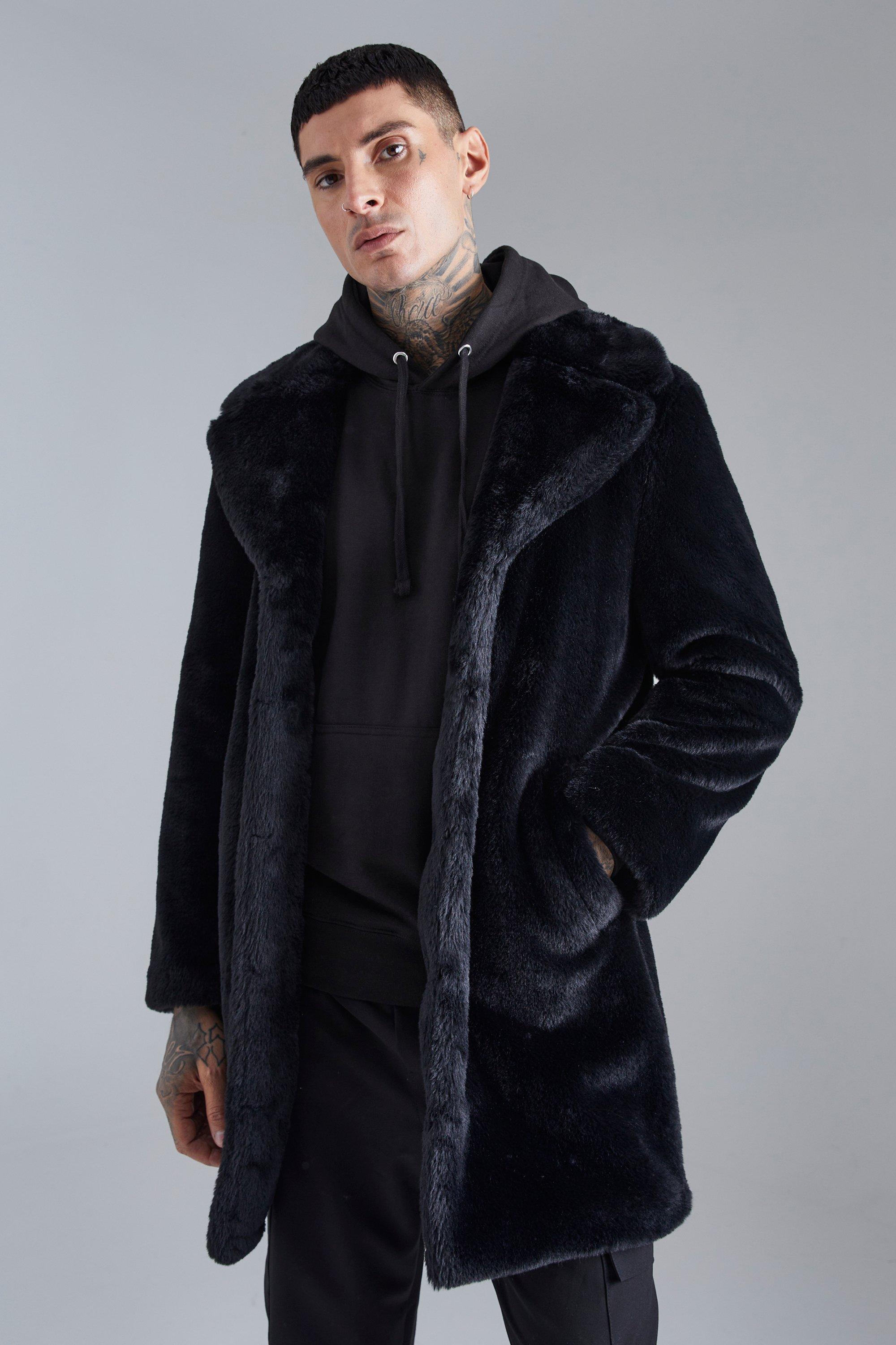 Boohooman overcoat sale