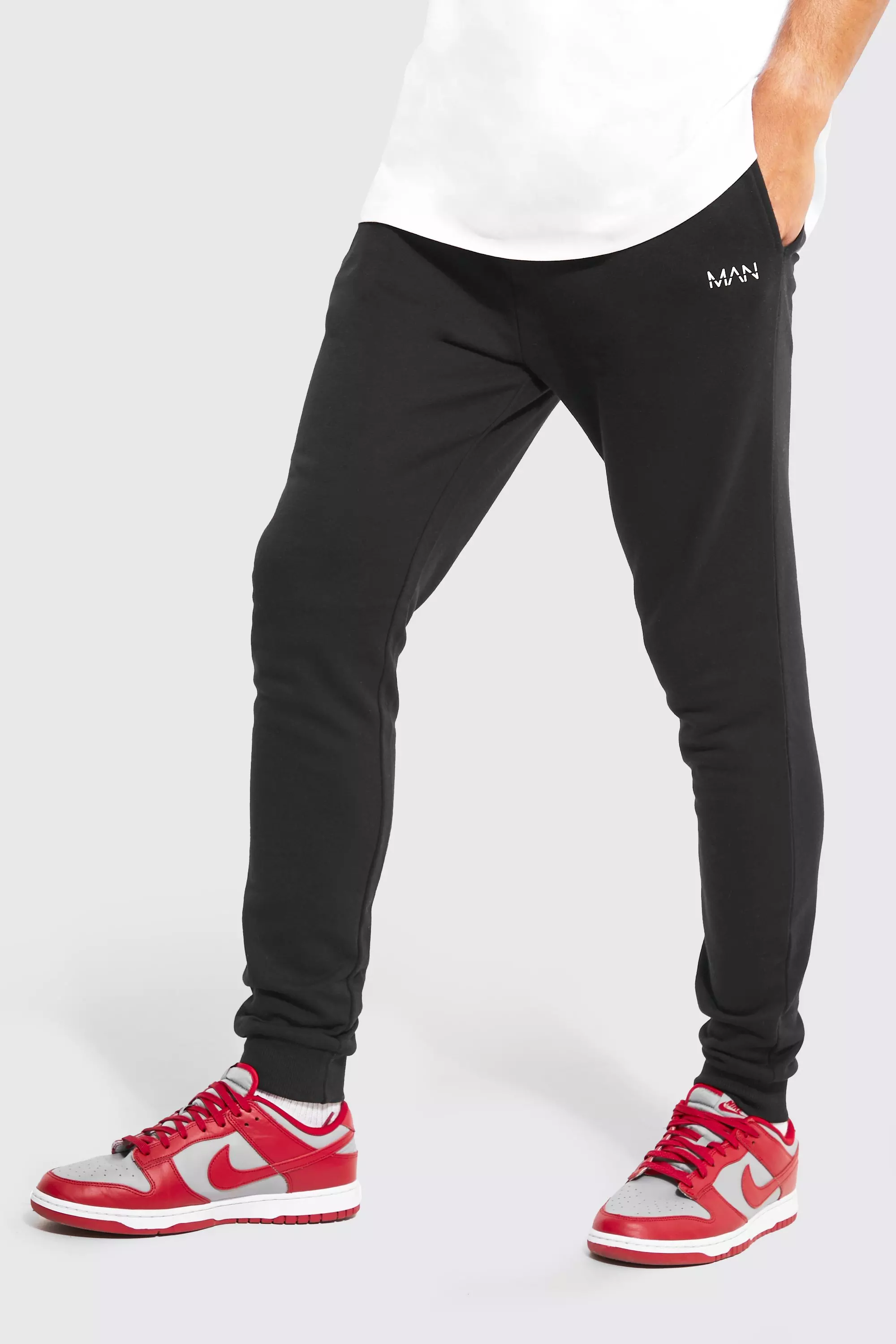 Tall Original Man Skinny Joggers boohooMAN