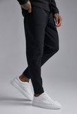 Black Nylon Technical Pants