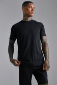T-shirt en tissu premium, Black