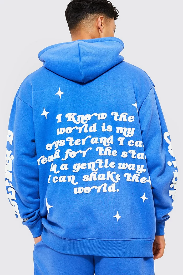 Oversized Official Worldwide Short Tracksuit | boohooMAN USA Oversized Official Worldwide Short Tracksuit | boohooMAN USA