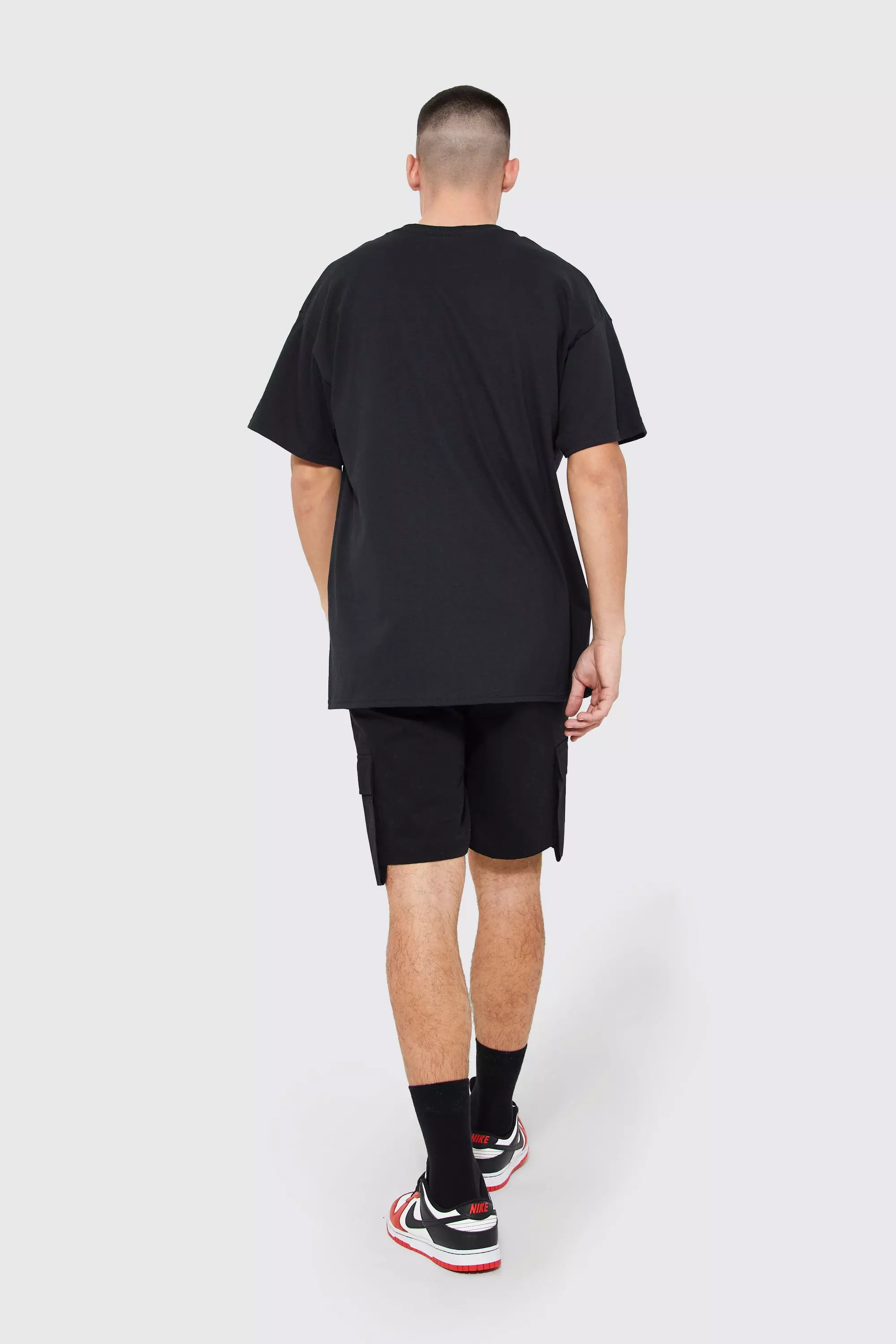Black Oversized Jennifer Lopez License T-shirt alternative image