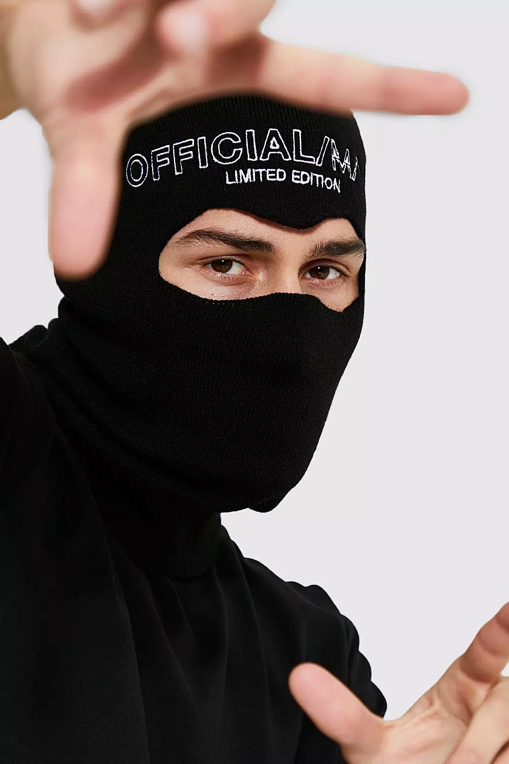 Black Official Man Embroidered Balaclava alternative image