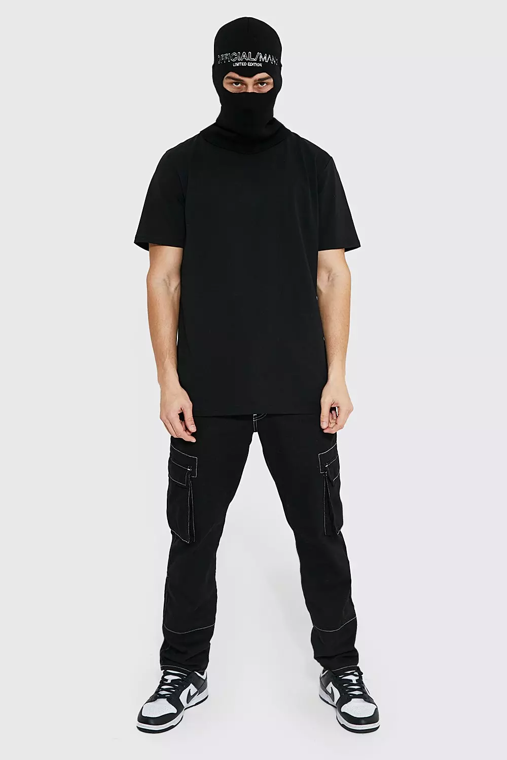 Black Official Man Embroidered Balaclava alternative image